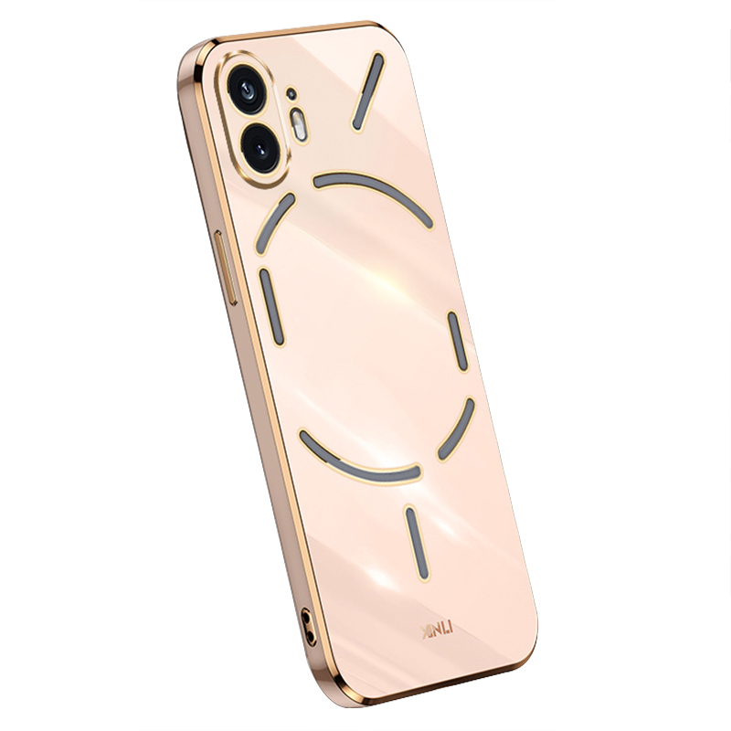 Xinli Für Nichts Telefon (2) Elektroplierte Goldkante Anti-kratzer-telefonkoffer Tpu-schutzabdeckung - Rosa, Nothing Phone (2)
Xinli Für Nichts Telefon (2) Elektroplierte Goldkante Anti-kratzer-telefonkoffer Tpu-schutzabdeckung - Rosa, Nothing Phone (2)