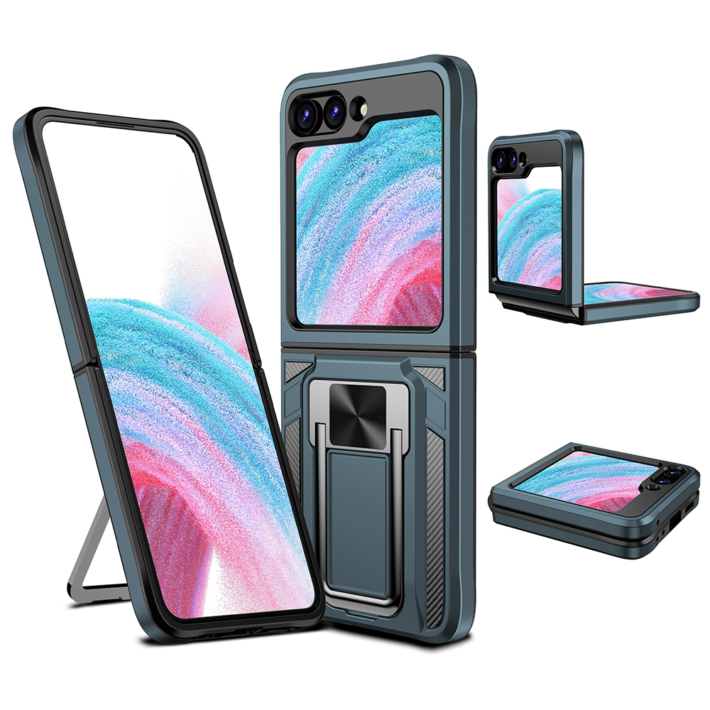Für Samsung Galaxy Z Flip5 5G Faltphontone -kickstand Cover PC+TPU -hülle Stütze Magnetic Car Mount - Cyan, Galaxy Z Flip5 5G
Für Samsung Galaxy Z Flip5 5G Faltphontone -kickstand Cover PC+TPU -hülle Stütze Magnetic Car Mount - Cyan, Galaxy Z Flip5 5G