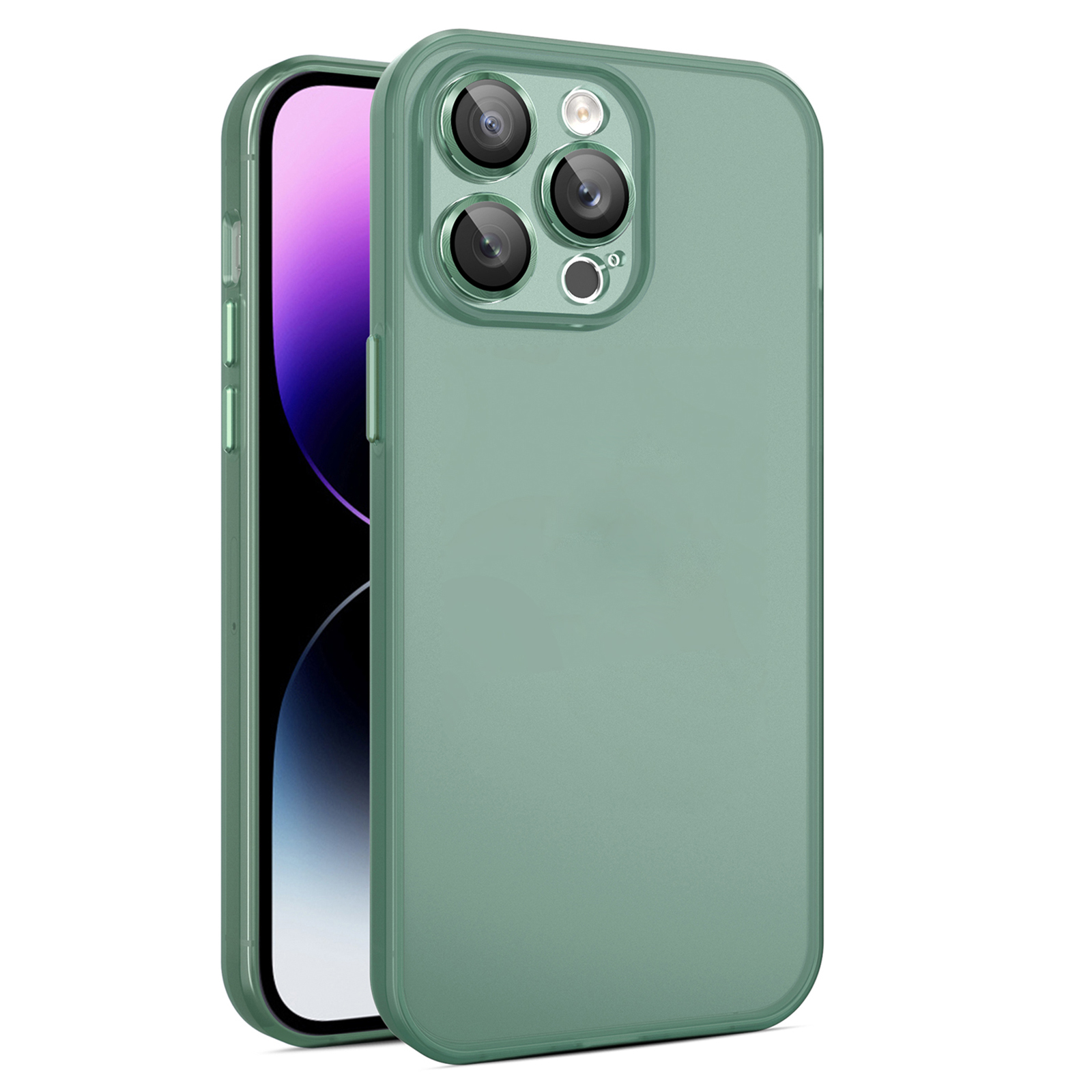 Tpu+pc-hybridkoffer Für Iphone 15 Pro Skin-touch Schockdicht Transucent Frosted Telefon Zurück-deckung - Grün, iPhone 15 Pro
Tpu+pc-hybridkoffer Für Iphone 15 Pro Skin-touch Schockdicht Transucent Frosted Telefon Zurück-deckung - Grün, iPhone 15 Pro