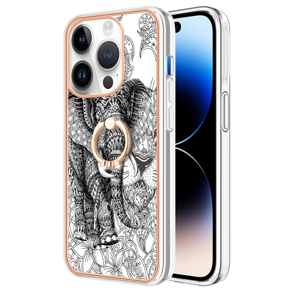YB IMD Series-20-style D Anti-drop-kickstand-hülle Für Iphone 15 Pro Max Imd-muster 2,0 mm Elektroplierende Tpu-telefonschale - Totem -elefant, iPhone 15 Pro Max
YB IMD Series-20-style D Anti-drop-kickstand-hülle Für Iphone 15 Pro Max Imd-muster 2,0 mm Elektroplierende Tpu-telefonschale - Totem -elefant, iPhone 15 Pro Max