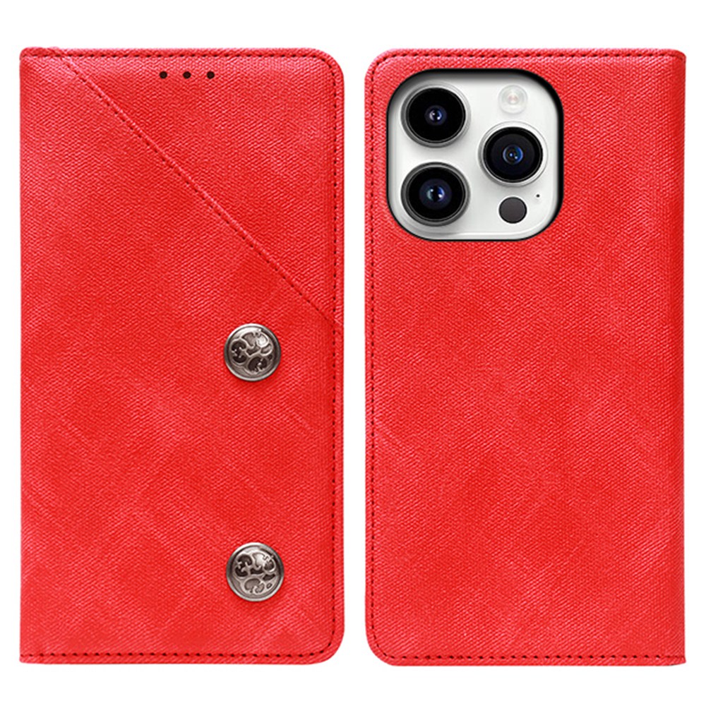 IDEWEI Für Iphone 15 Pro Max PU Leder Telefonhülle Retro Texture Shell Stand Card Slot Magnetic Telefonabdeckung - Rot, iPhone 15 Pro Max
IDEWEI Für Iphone 15 Pro Max PU Leder Telefonhülle Retro Texture Shell Stand Card Slot Magnetic Telefonabdeckung - Rot, iPhone 15 Pro Max