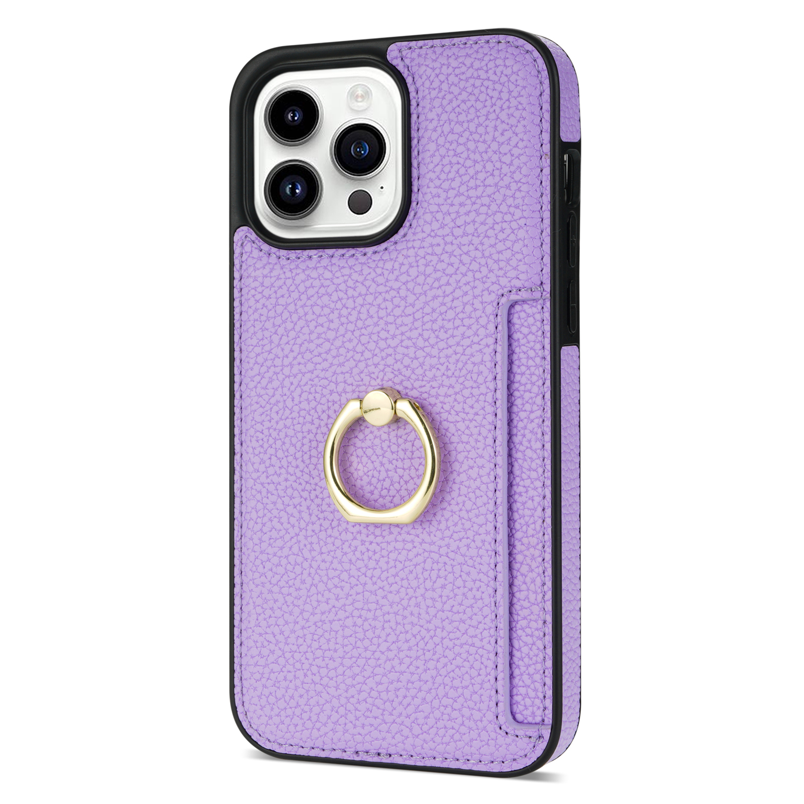 TPU+PU Leder -telefon -kartonhalter Für Iphone 15 Pro Schockdelie -telefonabdeckung Mit Ring Kickstand - Lila, iPhone 15 Pro
TPU+PU Leder -telefon -kartonhalter Für Iphone 15 Pro Schockdelie -telefonabdeckung Mit Ring Kickstand - Lila, iPhone 15 Pro