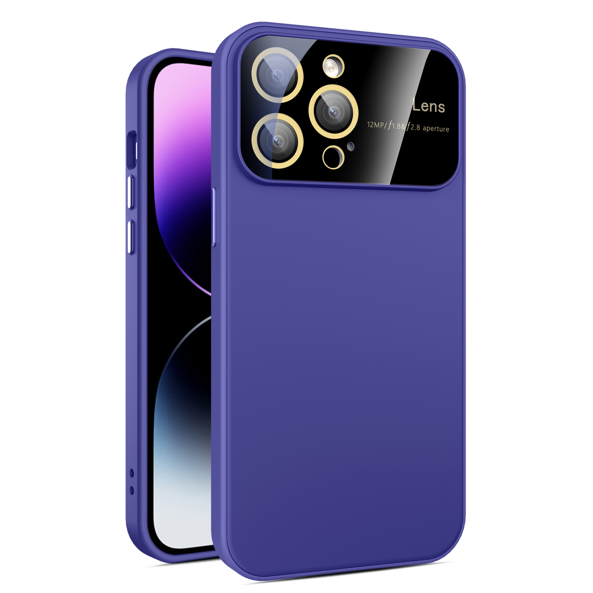 Gummiwerte Pc+tpu-telefonhülle Für Iphone 15 Pro Max Max Anti-fingerabdruck Schlanke Telefonschale Mit Glaslinsenfilm - Lila, iPhone 15 Pro Max
Gummiwerte Pc+tpu-telefonhülle Für Iphone 15 Pro Max Max Anti-fingerabdruck Schlanke Telefonschale Mit Glaslinsenfilm - Lila, iPhone 15 Pro Max