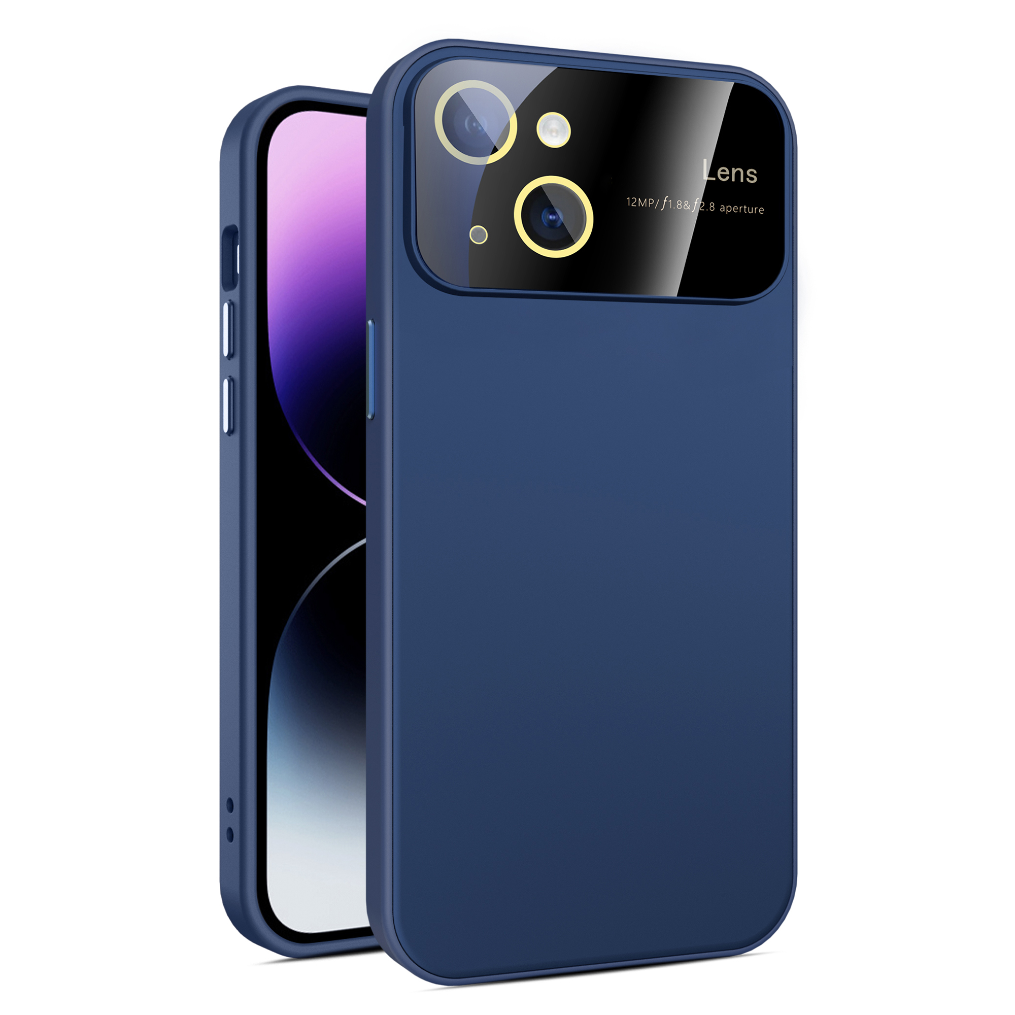 Slim Pc+tpu-telefonhülle Für Iphone 15 Anti-Scratch Rubberized Phone Protector Integriertes Glaslinsenfilm - Blau, iPhone 15
Slim Pc+tpu-telefonhülle Für Iphone 15 Anti-Scratch Rubberized Phone Protector Integriertes Glaslinsenfilm - Blau, iPhone 15