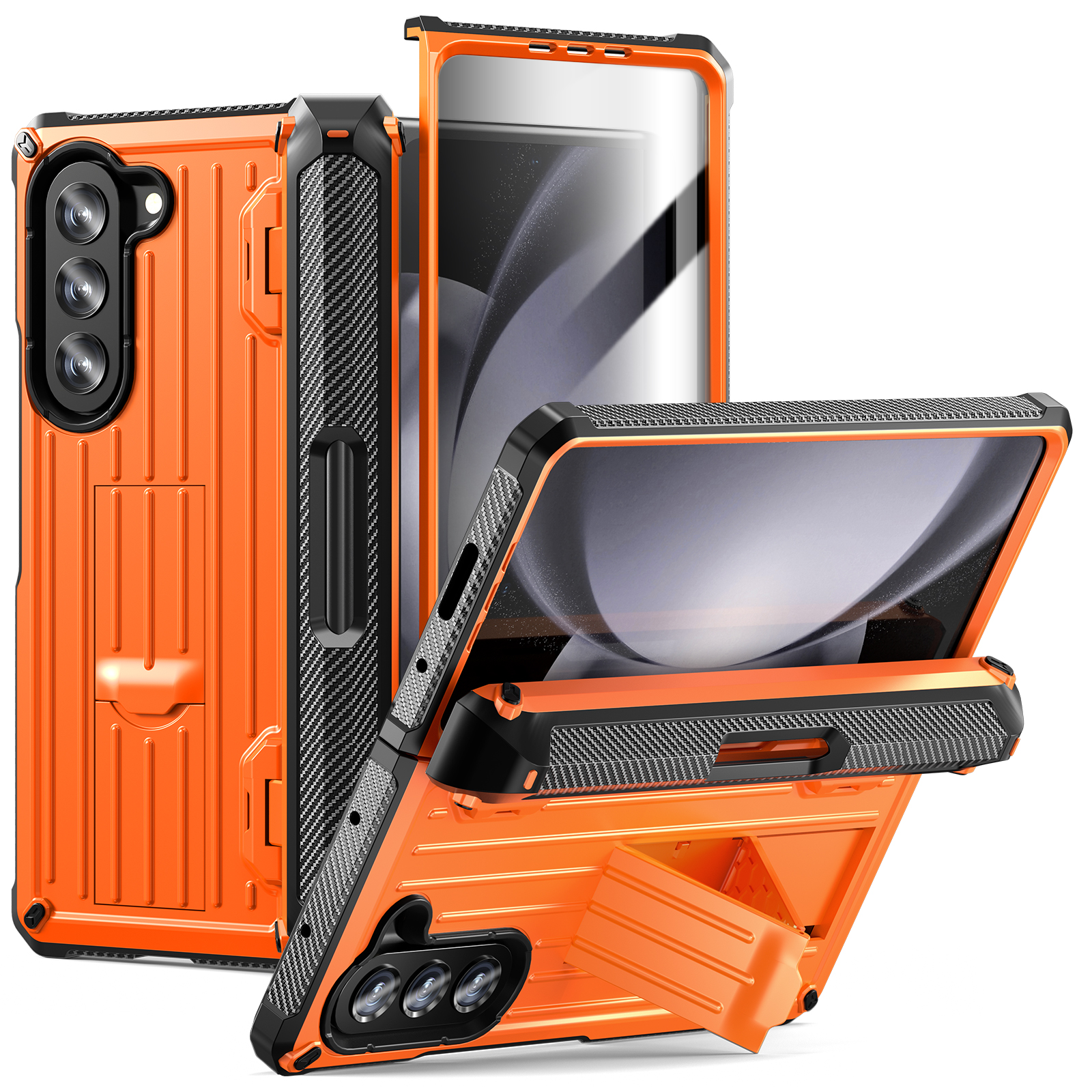 Für Samsung Galaxy Z Fold5 5G Stifthalter Scharnierschutz Folding Hülle PC+TPU -kickstand -telefonabdeckung Mit PET -bildschirm Beschützer - Orange, Galaxy Z Fold5 5G
Für Samsung Galaxy Z Fold5 5G Stifthalter Scharnierschutz Folding Hülle PC+TPU -kickstand -telefonabdeckung Mit PET -bildschirm Beschützer - Orange, Galaxy Z Fold5 5G
