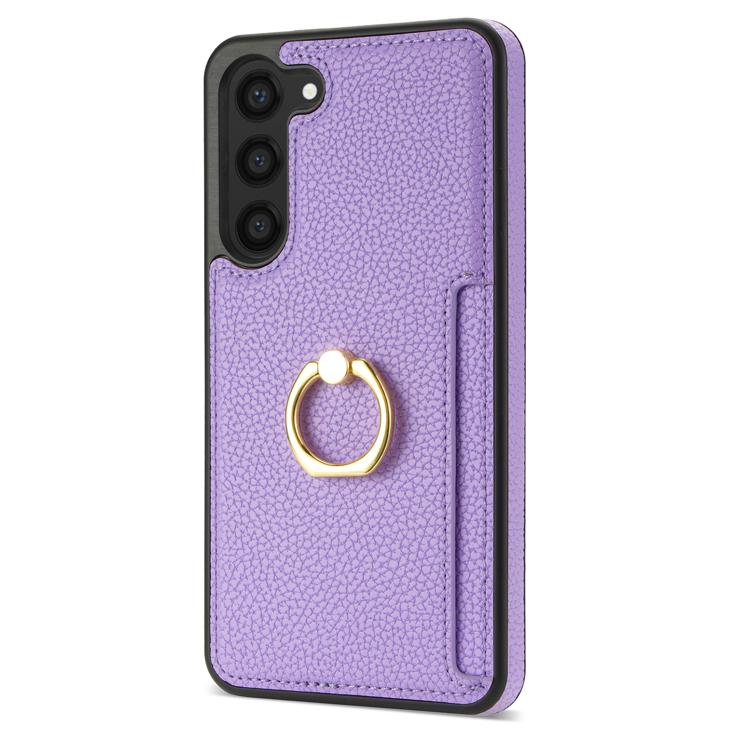 Für Samsung Galaxy S23+ PU Lederbeschichtete TPU -deckungskartenhalter -telefonhülle Mit Ringstand - Lila, Galaxy S23+
Für Samsung Galaxy S23+ PU Lederbeschichtete TPU -deckungskartenhalter -telefonhülle Mit Ringstand - Lila, Galaxy S23+
