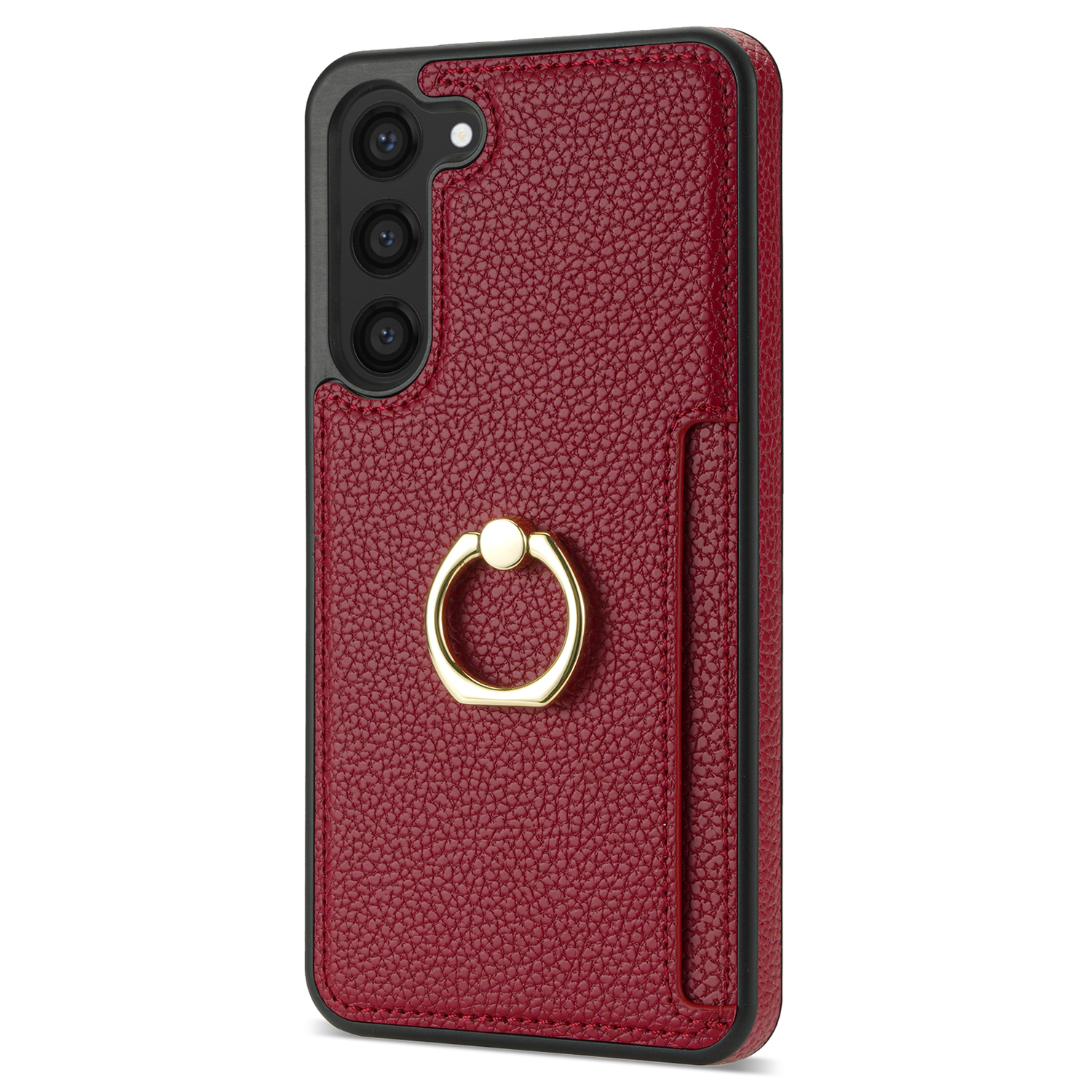 Für Samsung Galaxy S23+ PU Lederbeschichtete TPU -deckungskartenhalter -telefonhülle Mit Ringstand - Rot, Galaxy S23+
Für Samsung Galaxy S23+ PU Lederbeschichtete TPU -deckungskartenhalter -telefonhülle Mit Ringstand - Rot, Galaxy S23+