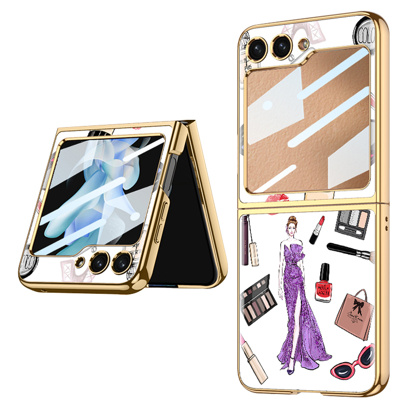 Gkk-muster Druckphase Für Samsung Galaxy Z Flip5 5G Hartes Pc-telefonabdeckung Eingebauter, Temperamentvoller Glasfilm - Modernes Mädchen / Weiß, Galaxy Z Flip5 5G
Gkk-muster Druckphase Für Samsung Galaxy Z Flip5 5G Hartes Pc-telefonabdeckung Eingebauter, Temperamentvoller Glasfilm - Modernes Mädchen / Weiß, Galaxy Z Flip5 5G