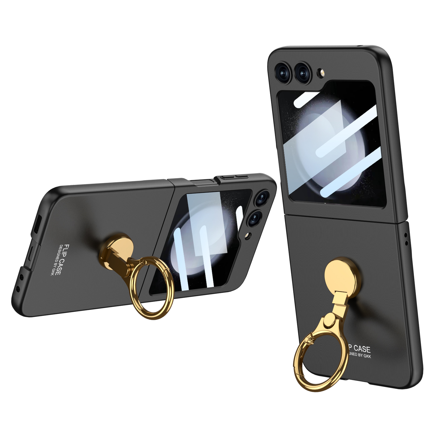 GKK Für Samsung Galaxy Z Flip5 5G Slim Phone Case Hard PC Kickstand Cover Mit Kleinem Siebfilm - Schwarz, Galaxy Z Flip5 5G
GKK Für Samsung Galaxy Z Flip5 5G Slim Phone Case Hard PC Kickstand Cover Mit Kleinem Siebfilm - Schwarz, Galaxy Z Flip5 5G