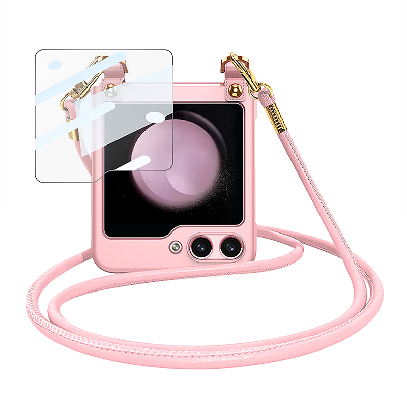 GKK Für Samsung Galaxy Z Flip5 5G Hardpc Back Case Slim Protective Phone Cover Mit Temperaturem Glas Kleiner Bildschirmfilm Und Schultergurt - Rosa, Galaxy Z Flip5 5G
GKK Für Samsung Galaxy Z Flip5 5G Hardpc Back Case Slim Protective Phone Cover Mit Temperaturem Glas Kleiner Bildschirmfilm Und Schultergurt - Rosa, Galaxy Z Flip5 5G