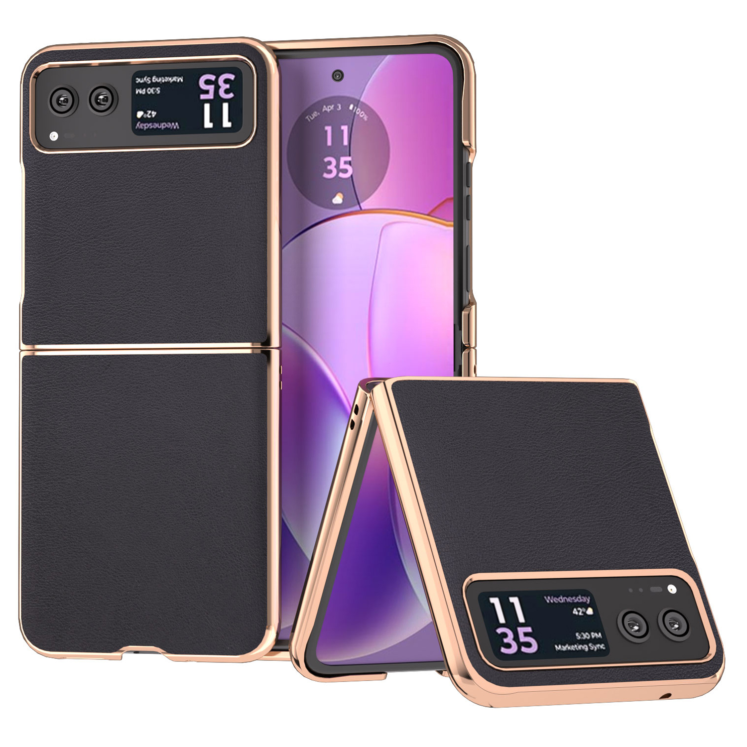 Für Motorola Razr 40 5G Anti-Scratch Pu-leder-schicht-pc-hülle Nano Elektrierende Strukturierte Telefonabdeckung - Schwarz, Motorola Razr 40 5G
Für Motorola Razr 40 5G Anti-Scratch Pu-leder-schicht-pc-hülle Nano Elektrierende Strukturierte Telefonabdeckung - Schwarz, Motorola Razr 40 5G