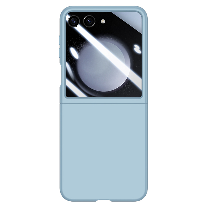 Für Samsung Galaxy Z Flip5 5G PC Skin-touch-telefonhülle Anti-kratzer-faltabdeckung Mit Kleinem Screenfilm - Baby Blau, Galaxy Z Flip5 5G
Für Samsung Galaxy Z Flip5 5G PC Skin-touch-telefonhülle Anti-kratzer-faltabdeckung Mit Kleinem Screenfilm - Baby Blau, Galaxy Z Flip5 5G
