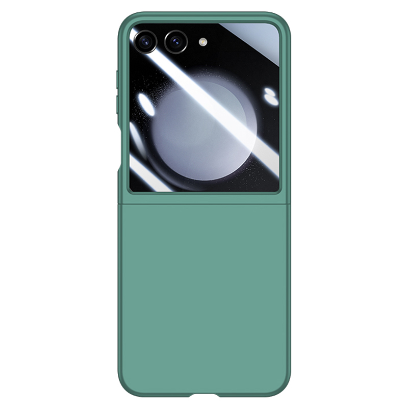 Für Samsung Galaxy Z Flip5 5G PC Skin-touch-telefonhülle Anti-kratzer-faltabdeckung Mit Kleinem Screenfilm - Dunkelgrün, Galaxy Z Flip5 5G
Für Samsung Galaxy Z Flip5 5G PC Skin-touch-telefonhülle Anti-kratzer-faltabdeckung Mit Kleinem Screenfilm - Dunkelgrün, Galaxy Z Flip5 5G