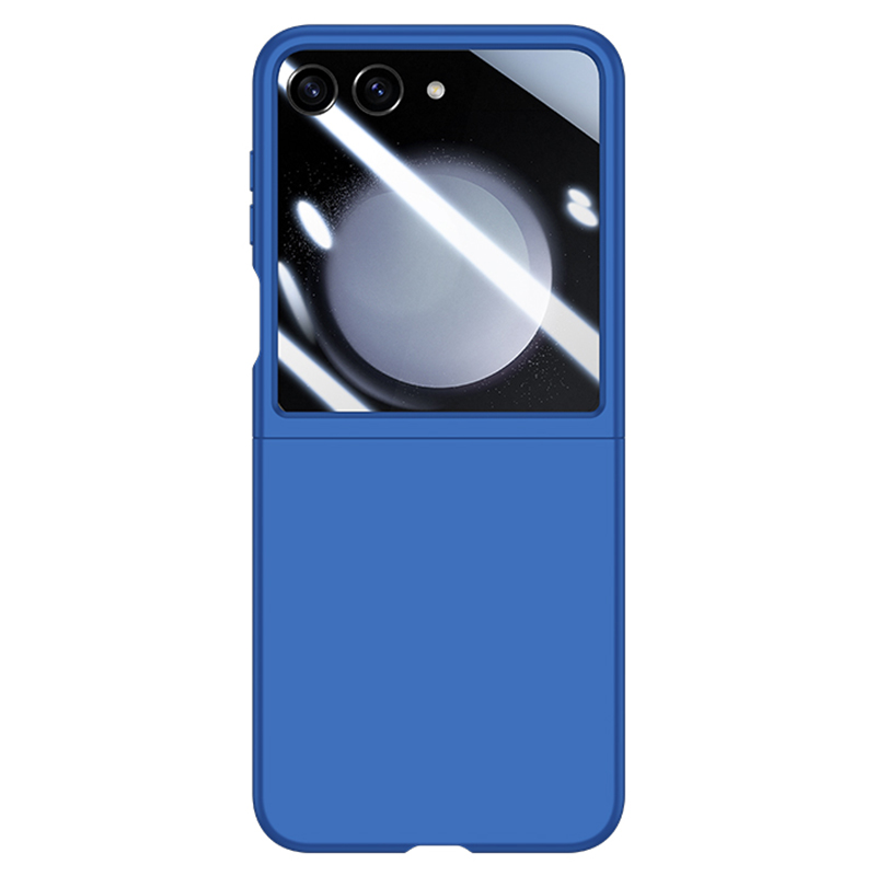 Für Samsung Galaxy Z Flip5 5G PC Skin-touch-telefonhülle Anti-kratzer-faltabdeckung Mit Kleinem Screenfilm - Dunkelblau, Galaxy Z Flip5 5G
Für Samsung Galaxy Z Flip5 5G PC Skin-touch-telefonhülle Anti-kratzer-faltabdeckung Mit Kleinem Screenfilm - Dunkelblau, Galaxy Z Flip5 5G