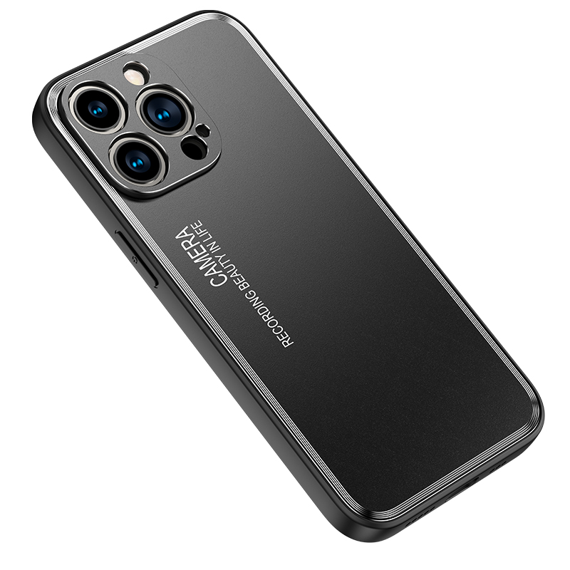 Für Das Iphone 15 Pro Aluminium-legierung + TPU Matte Anti-scratch-hülle Smartphone-rückdecke - Schwarz, iPhone 15 Pro
Für Das Iphone 15 Pro Aluminium-legierung + TPU Matte Anti-scratch-hülle Smartphone-rückdecke - Schwarz, iPhone 15 Pro