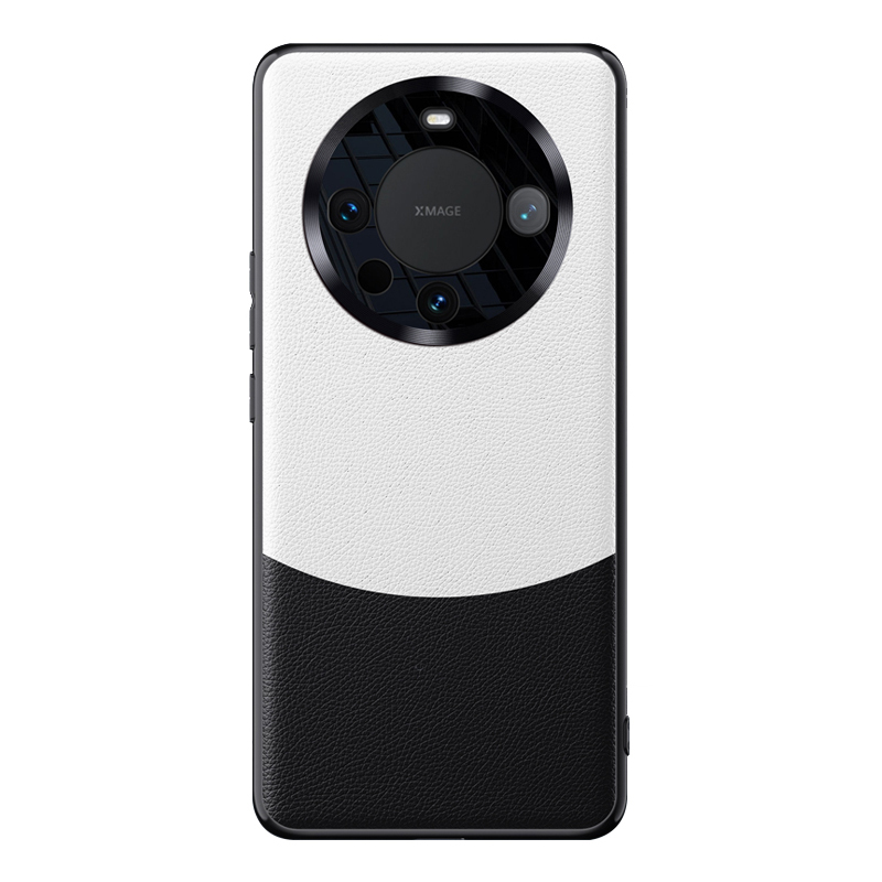 Für Huawei Mate 60 Pro Metal Lens Design Contrast Color Hülle Strukturierte PU -leder -beschichtete TPU + PC -telefonabdeckung - Weiß+schwarz, Huawei Mate 60 Pro
Für Huawei Mate 60 Pro Metal Lens Design Contrast Color Hülle Strukturierte PU -leder -beschichtete TPU + PC -telefonabdeckung - Weiß+schwarz, Huawei Mate 60 Pro