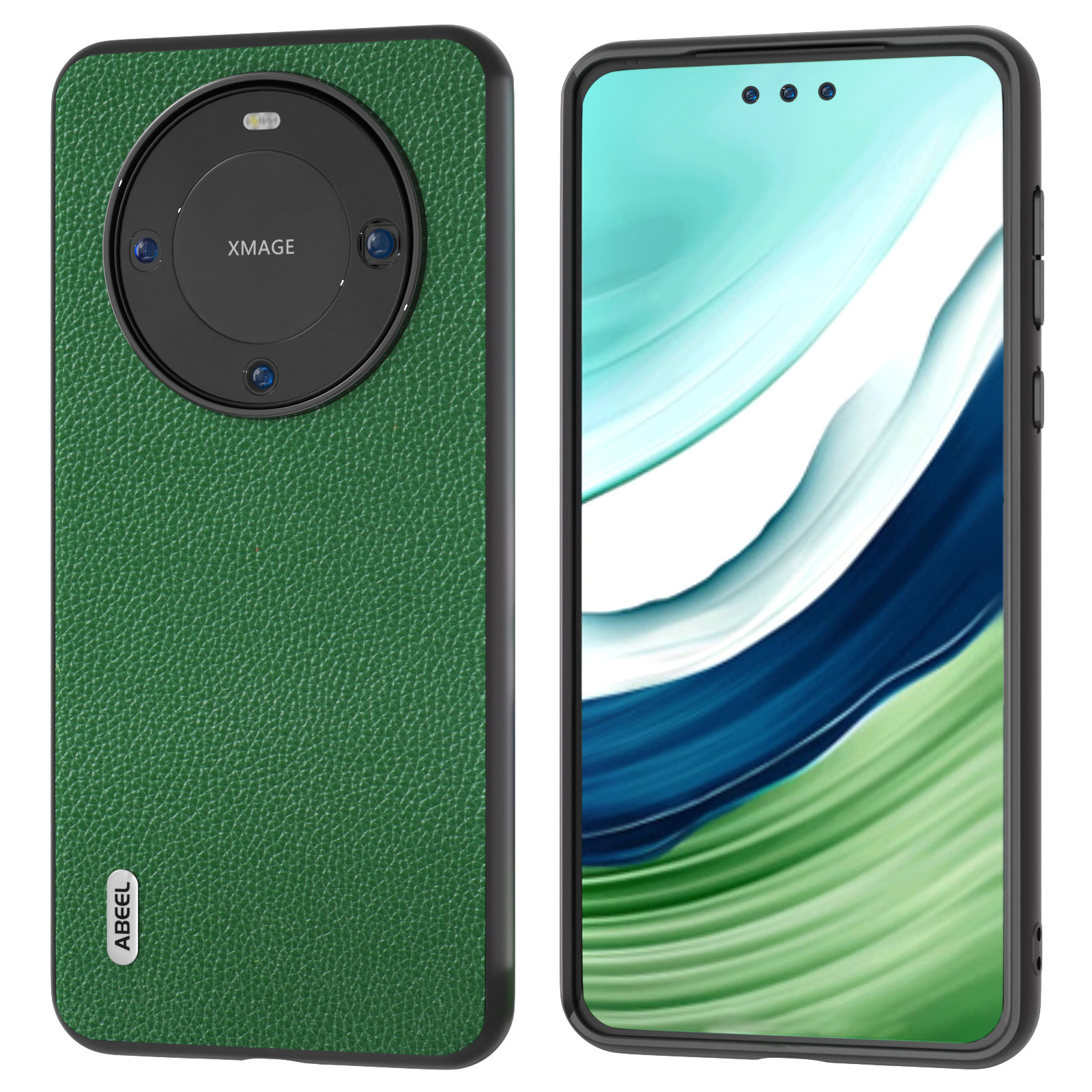 ABEEL Für Huawei Mate 60 Pro Anti-scratch Phone Case Litchi Textur Cowhide Leder+pc+tpu-abdeckung - Grün, Huawei Mate 60 Pro
ABEEL Für Huawei Mate 60 Pro Anti-scratch Phone Case Litchi Textur Cowhide Leder+pc+tpu-abdeckung - Grün, Huawei Mate 60 Pro