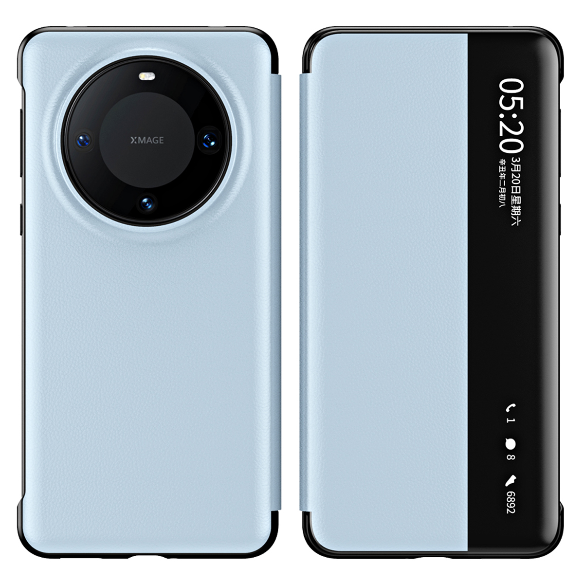 Für Huawei Mate 60 Pro View Window Smartphone Case Litchi Textur PU Leder + PC -telefonabdeckung - Blau, Huawei Mate 60 Pro
Für Huawei Mate 60 Pro View Window Smartphone Case Litchi Textur PU Leder + PC -telefonabdeckung - Blau, Huawei Mate 60 Pro