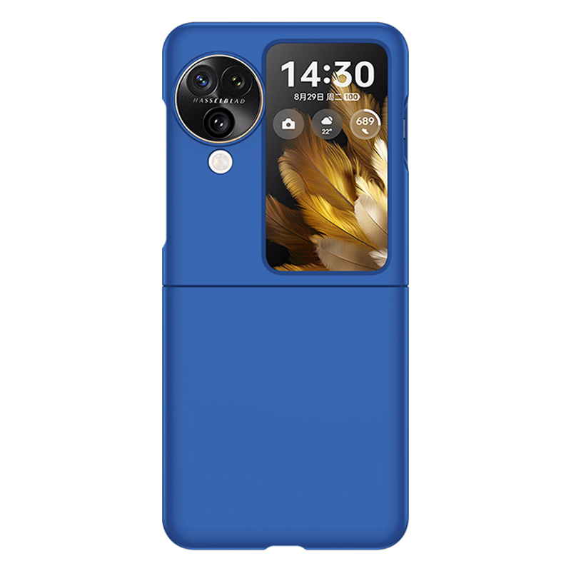 Für Oppo Finden Sie N3 Flip 5G Slim PC Phone Case Skin-Touch Schockdcover - Dunkelblau, Oppo Find N3 Flip 5G 
Für Oppo Finden Sie N3 Flip 5G Slim PC Phone Case Skin-Touch Schockdcover - Dunkelblau, Oppo Find N3 Flip 5G