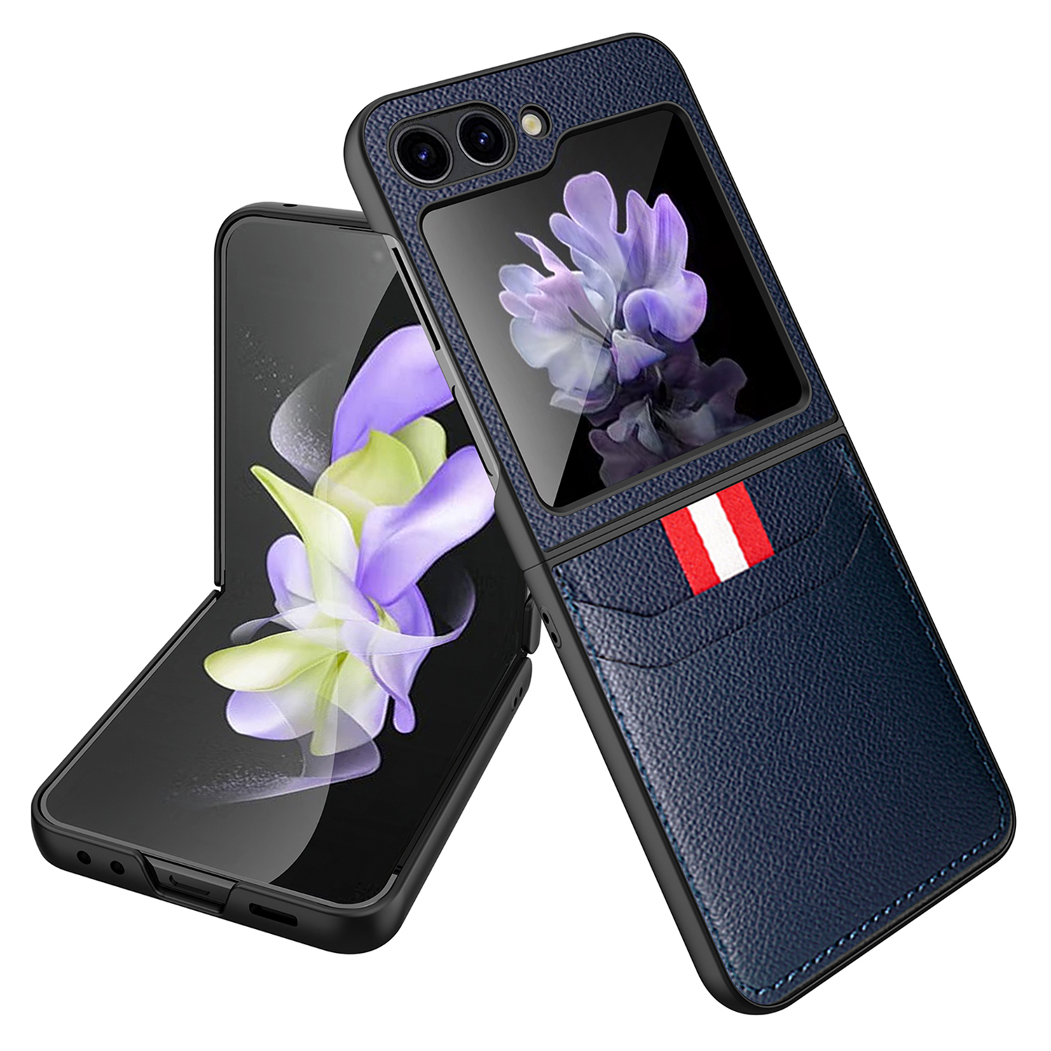 Hartes PC -telefongehäuse Für Samsung Galaxy Z Flip5 5G Kartenschlitzschlitz Schocksicherer Abdeckung Mit Temperaturglas Kleiner Siebschildfilm - Blau, Galaxy Z Flip5 5G
Hartes PC -telefongehäuse Für Samsung Galaxy Z Flip5 5G Kartenschlitzschlitz Schocksicherer Abdeckung Mit Temperaturglas Kleiner Siebschildfilm - Blau, Galaxy Z Flip5 5G