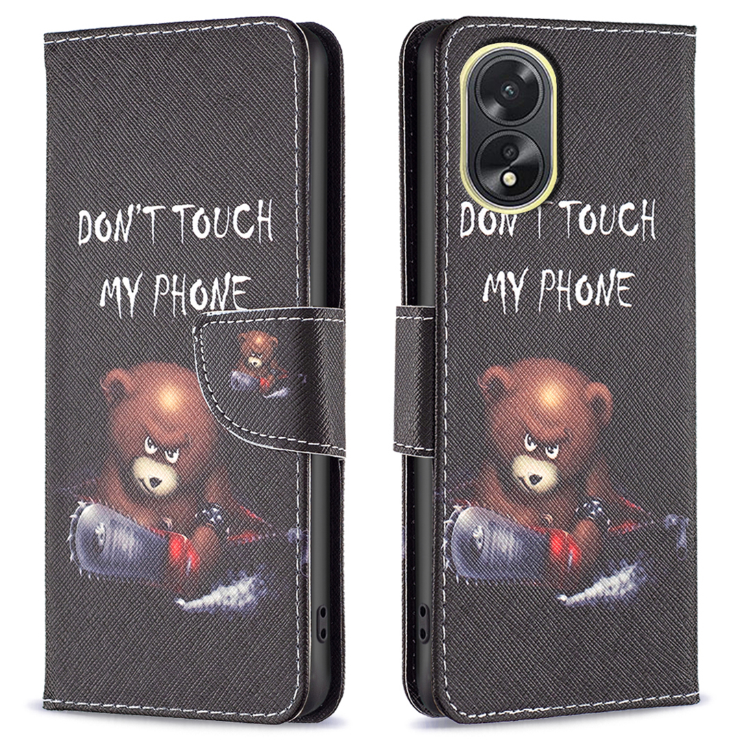PU Leder -telefonabdeckung Für Oppo A38 4g, Musterdruck Telefonhülle Mit Stand Wallet - Tragen, Oppo A38 4G
PU Leder -telefonabdeckung Für Oppo A38 4g, Musterdruck Telefonhülle Mit Stand Wallet - Tragen, Oppo A38 4G