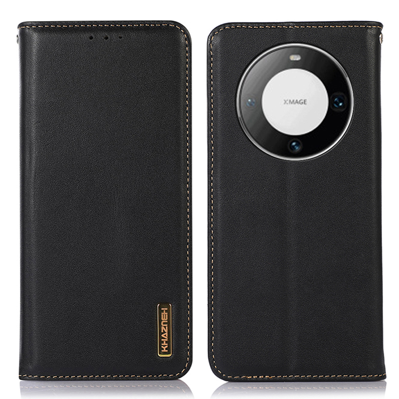 Khazneh Für Huawei Mate 60 Pro Nappa Textur RFID Blocking Wallet Cover Echtes Cowhide Lederstand Hülle - Schwarz, Huawei Mate 60 Pro
Khazneh Für Huawei Mate 60 Pro Nappa Textur RFID Blocking Wallet Cover Echtes Cowhide Lederstand Hülle - Schwarz, Huawei Mate 60 Pro