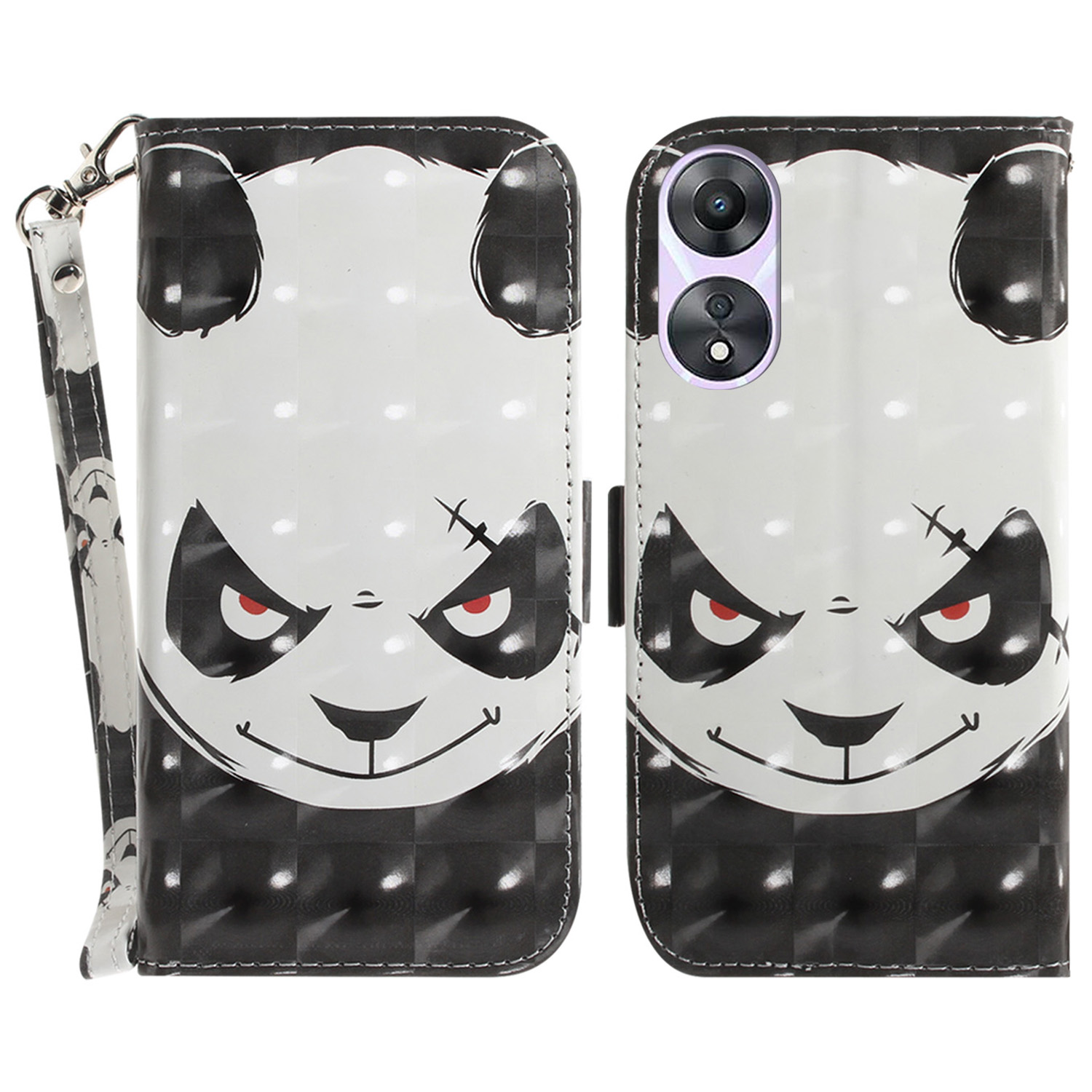 Für Oppo A78 4G Hülle PU Leder Muster Ständer Telefonabdeckung - Wütender Panda, Oppo A78 4G
Für Oppo A78 4G Hülle PU Leder Muster Ständer Telefonabdeckung - Wütender Panda, Oppo A78 4G