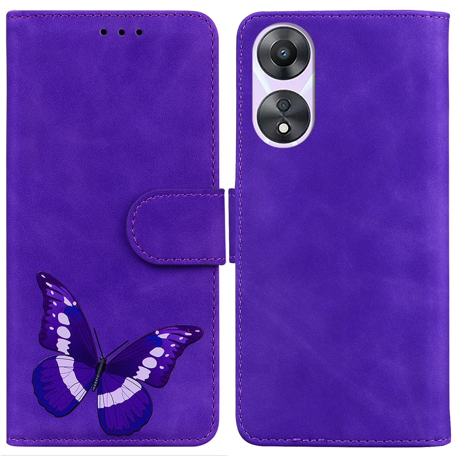 Für Oppo A58 4G Drop Widerstandsfähige Schmetterlingsdruckstilltaschen Brieftaschenhülle Leder -telefonabdeckung - Lila, Oppo A58 4G
Für Oppo A58 4G Drop Widerstandsfähige Schmetterlingsdruckstilltaschen Brieftaschenhülle Leder -telefonabdeckung - Lila, Oppo A58 4G