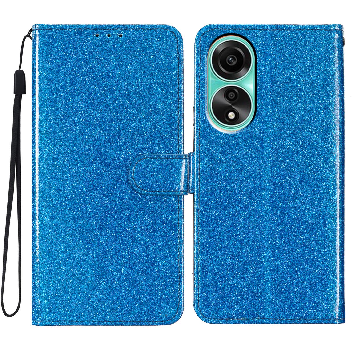 Für Oppo A38 4G Hülle Mit Brieftasche PU Lederständer Glitzernde Schutzhelferabdeckung - Blau, Oppo A38 4G
Für Oppo A38 4G Hülle Mit Brieftasche PU Lederständer Glitzernde Schutzhelferabdeckung - Blau, Oppo A38 4G