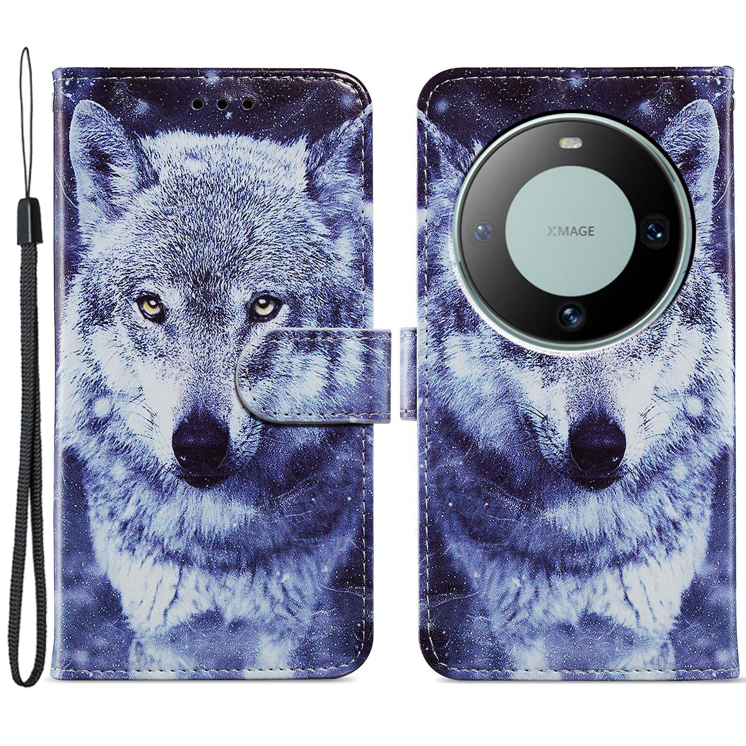 Für Huawei Mate 60 Pro Case Flip Leder Brieftasche Muster Druckphase - Weißer Wolf, Huawei Mate 60 Pro
Für Huawei Mate 60 Pro Case Flip Leder Brieftasche Muster Druckphase - Weißer Wolf, Huawei Mate 60 Pro