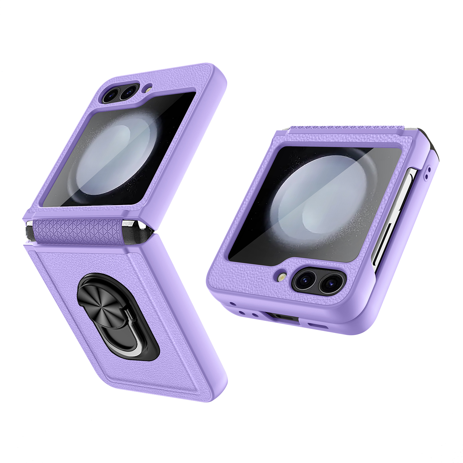 Für Samsung Galaxy Z Flip5 5G Case Ring Kickstand Hard PC Phone Protector - Lila, Galaxy Z Flip5 5G
Für Samsung Galaxy Z Flip5 5G Case Ring Kickstand Hard PC Phone Protector - Lila, Galaxy Z Flip5 5G
