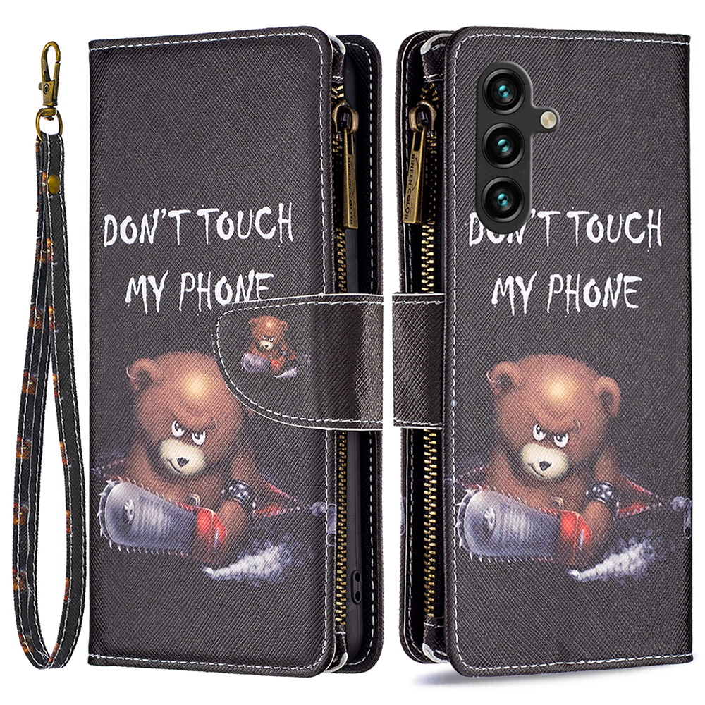BF03 Telefonabdeckung Für Samsung Galaxy A15 Hülle Brieftasche Reißverschluss Lederschale - Tragen, Galaxy A15 4G
BF03 Telefonabdeckung Für Samsung Galaxy A15 Hülle Brieftasche Reißverschluss Lederschale - Tragen, Galaxy A15 4G