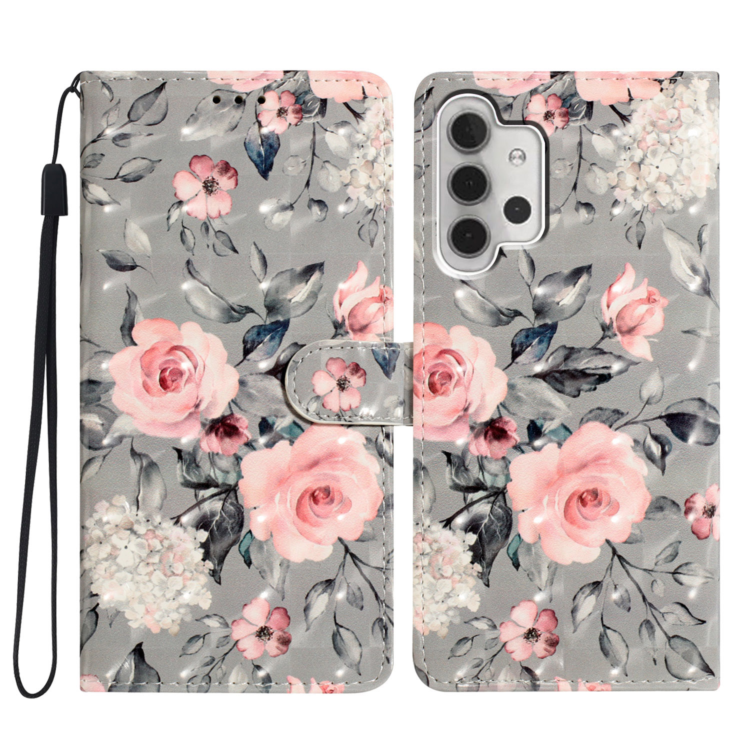 Für Samsung Galaxy A32 4G (EU -version) Case 3D Muster PU Leder Flip Phone Deckung Mit Brieftasche - Blumen, Samsung Galaxy A32 4G (EU Version)
Für Samsung Galaxy A32 4G (EU -version) Case 3D Muster PU Leder Flip Phone Deckung Mit Brieftasche - Blumen, Samsung Galaxy A32 4G (EU Version)