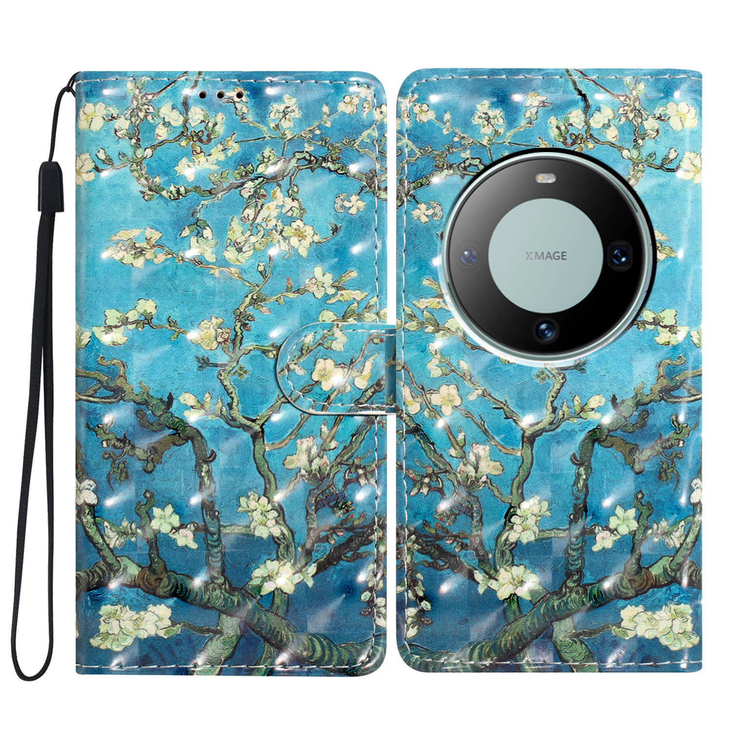 Für Huawei Mate 60 Pro Case PU Leder 3D Muster Flip Telefonabdeckung Mit Brieftasche - Aprikoseblüte, Huawei Mate 60 Pro
Für Huawei Mate 60 Pro Case PU Leder 3D Muster Flip Telefonabdeckung Mit Brieftasche - Aprikoseblüte, Huawei Mate 60 Pro