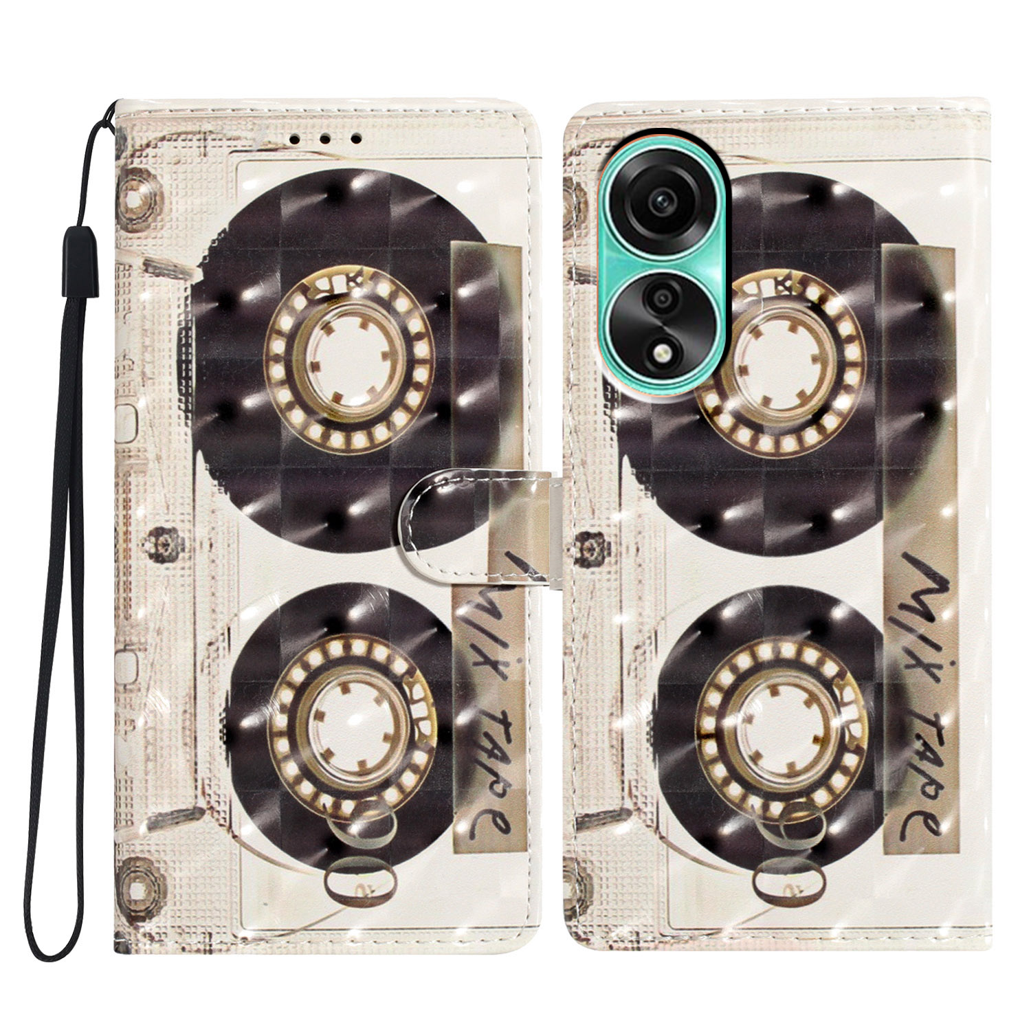 Für Oppo A38 4G Hülle 3D -muster -druck PU Leder Magnetische Verschluss Telefon Brieftasche - Band, Oppo A38 4G
Für Oppo A38 4G Hülle 3D -muster -druck PU Leder Magnetische Verschluss Telefon Brieftasche - Band, Oppo A38 4G