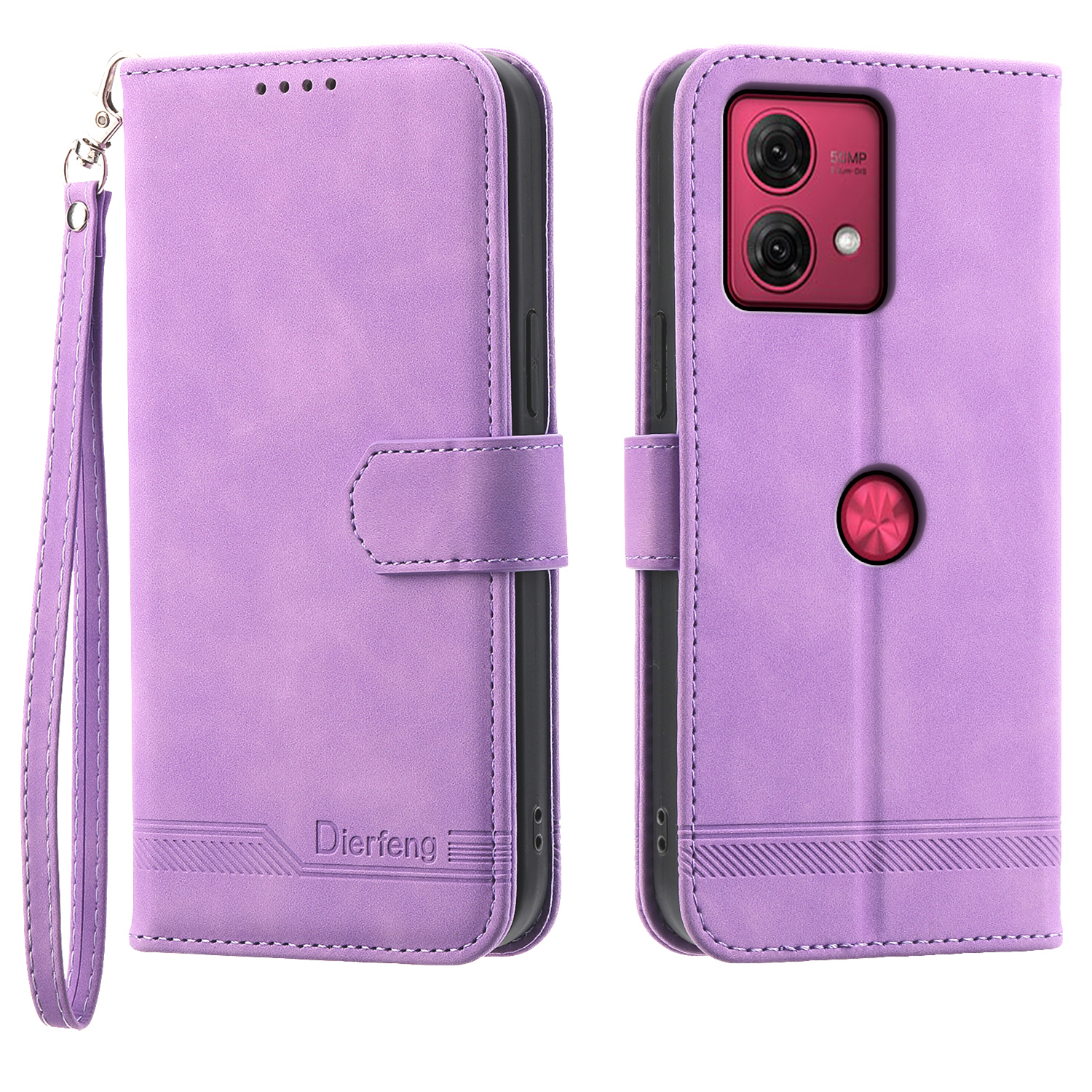 Dierfeng DF-03 Für Motorola Moto G84 5G Hülle PU Leder Flip Phone Stand Cover Wallet - Lila, Motorola Moto G84 5G
Dierfeng DF-03 Für Motorola Moto G84 5G Hülle PU Leder Flip Phone Stand Cover Wallet - Lila, Motorola Moto G84 5G