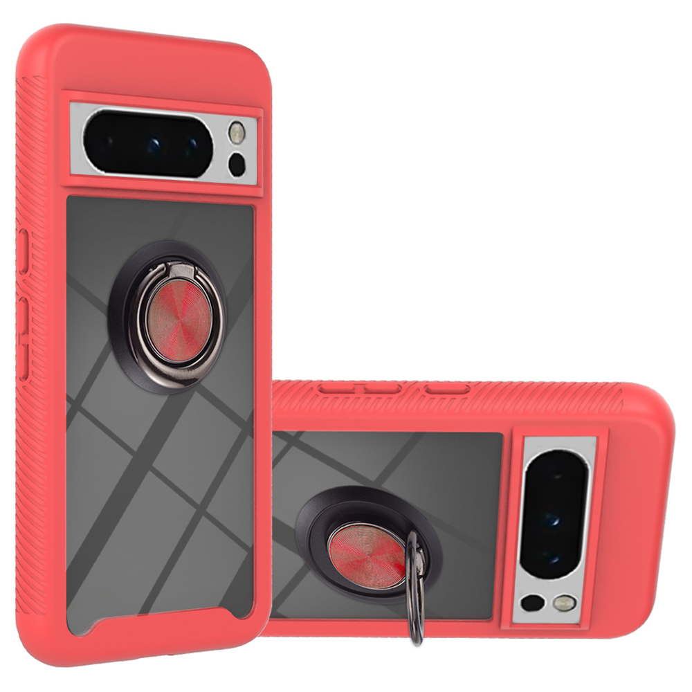 YB Pc-serie-5 Für Google Pixel 8 Pro Case PC+TPU Ring Kickstand Phone Protective Cover - Rot, Google Pixel 8 Pro
YB Pc-serie-5 Für Google Pixel 8 Pro Case PC+TPU Ring Kickstand Phone Protective Cover - Rot, Google Pixel 8 Pro