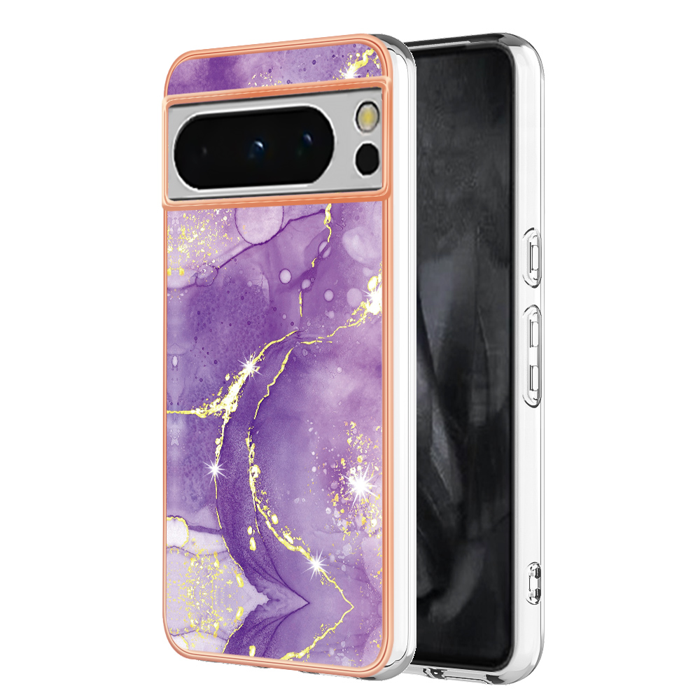 YB Imd-serie-2 Für Google Pixel 8 Pro Case Marmormuster Elektroplatten Tpu-telefonabdeckung - Lila 002, Google Pixel 8 Pro
YB Imd-serie-2 Für Google Pixel 8 Pro Case Marmormuster Elektroplatten Tpu-telefonabdeckung - Lila 002, Google Pixel 8 Pro