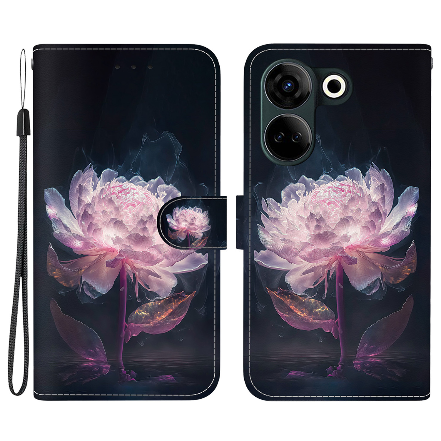 Für Tecno Camon 20 4g / 20 Pro 4g Leder Hülle Brieftasche Telefonabdeckung - Lila Pfingstrosen, Tecno Camon 20 4G
Für Tecno Camon 20 4g / 20 Pro 4g Leder Hülle Brieftasche Telefonabdeckung - Lila Pfingstrosen, Tecno Camon 20 4G