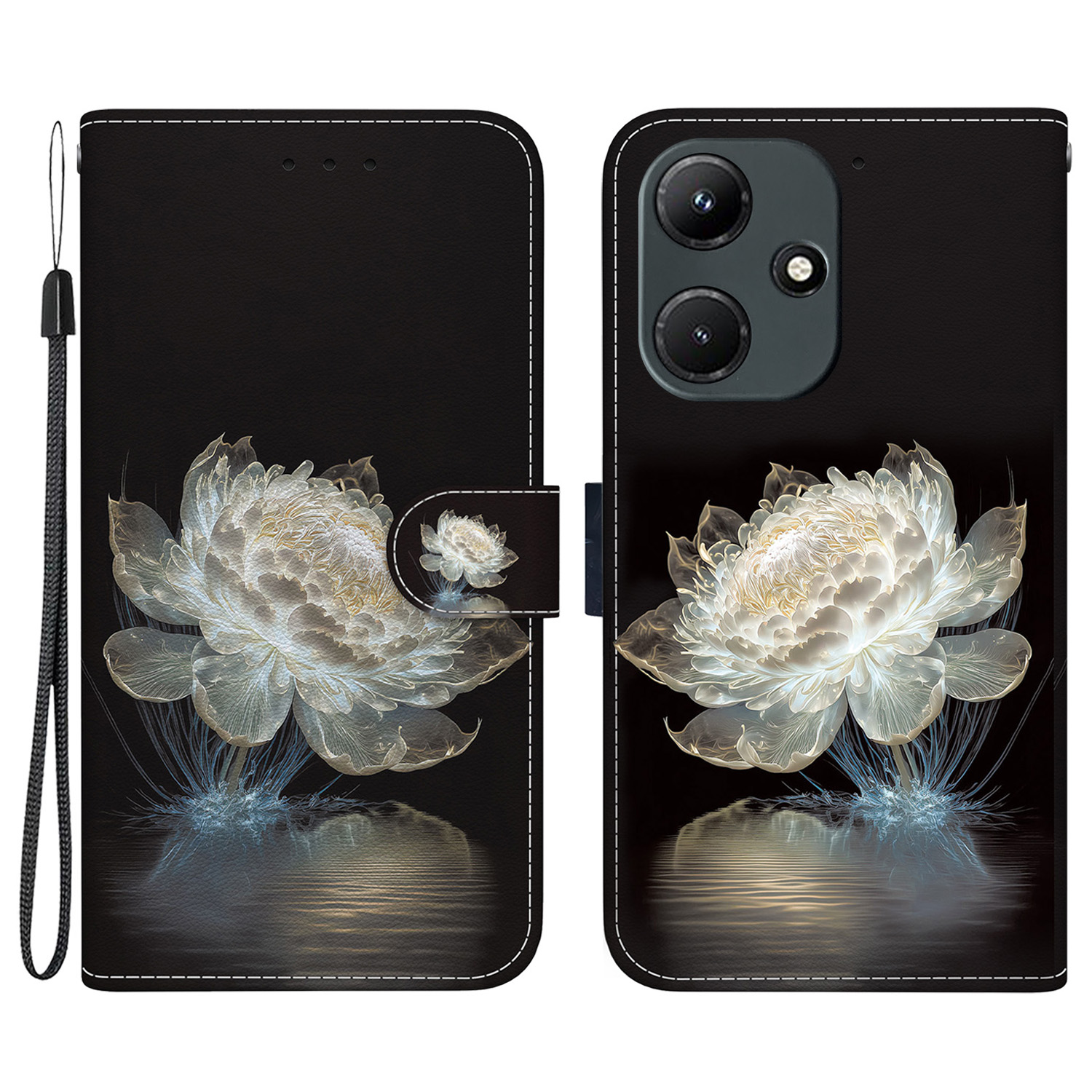 Für Infinix Hot 30i Leder Hülle Brieftasche Schutzhelfer -abdeckung - Kristall Pfingstrose, Infinix Hot 30i
Für Infinix Hot 30i Leder Hülle Brieftasche Schutzhelfer -abdeckung - Kristall Pfingstrose, Infinix Hot 30i