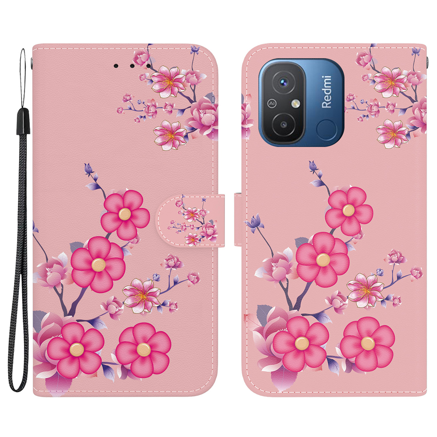 Für Xiaomi Redmi 12C 4g-hülle Anti-kratzer-brieftaschen-telefonabdeckung - Sakura, Xiaomi Redmi 12C 4G
Für Xiaomi Redmi 12C 4g-hülle Anti-kratzer-brieftaschen-telefonabdeckung - Sakura, Xiaomi Redmi 12C 4G