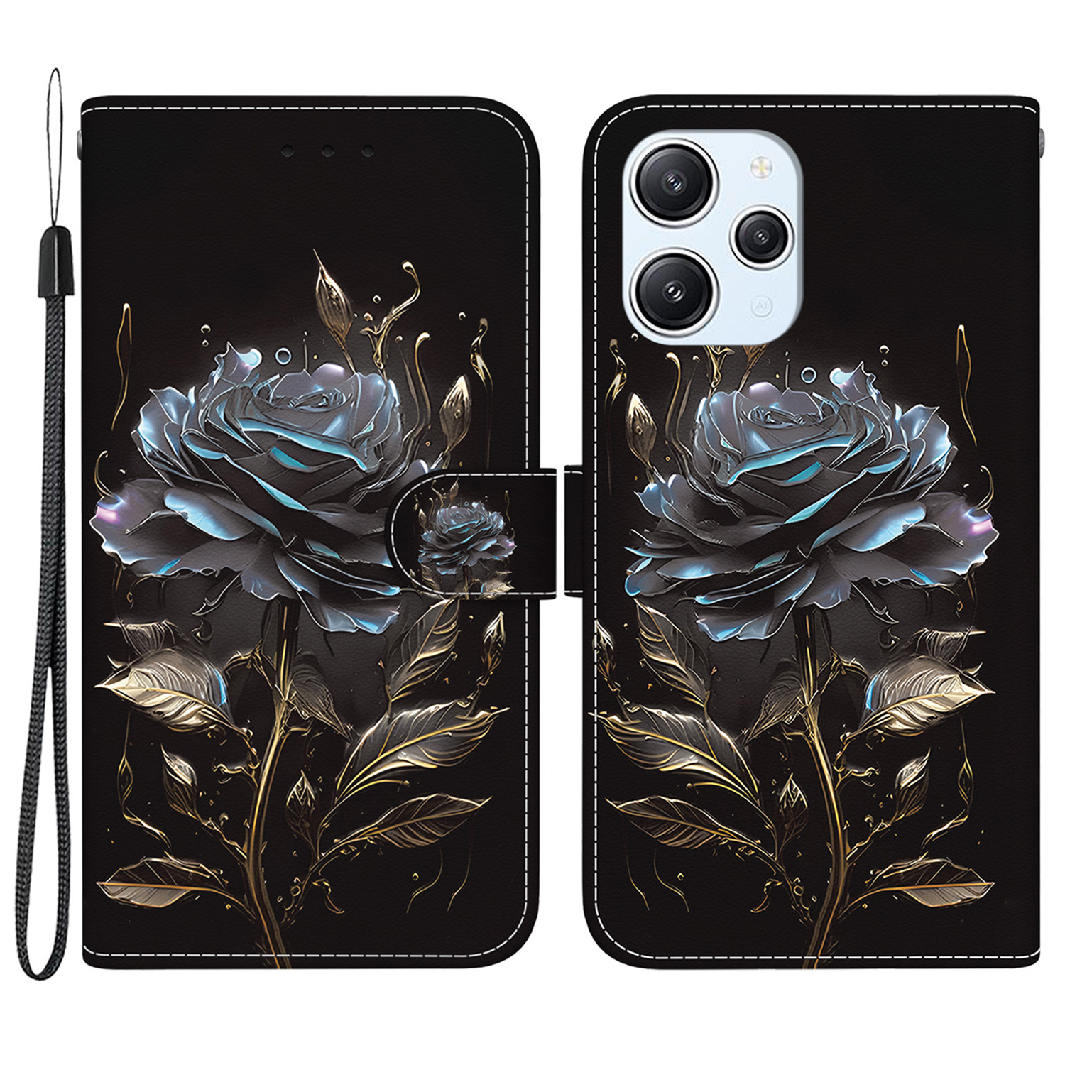Für Xiaomi Redmi 12 4G Hülle PU Ledermuster Folio -telefonabdeckung - Schwarze Rose, Xiaomi Redmi 12 4G
Für Xiaomi Redmi 12 4G Hülle PU Ledermuster Folio -telefonabdeckung - Schwarze Rose, Xiaomi Redmi 12 4G