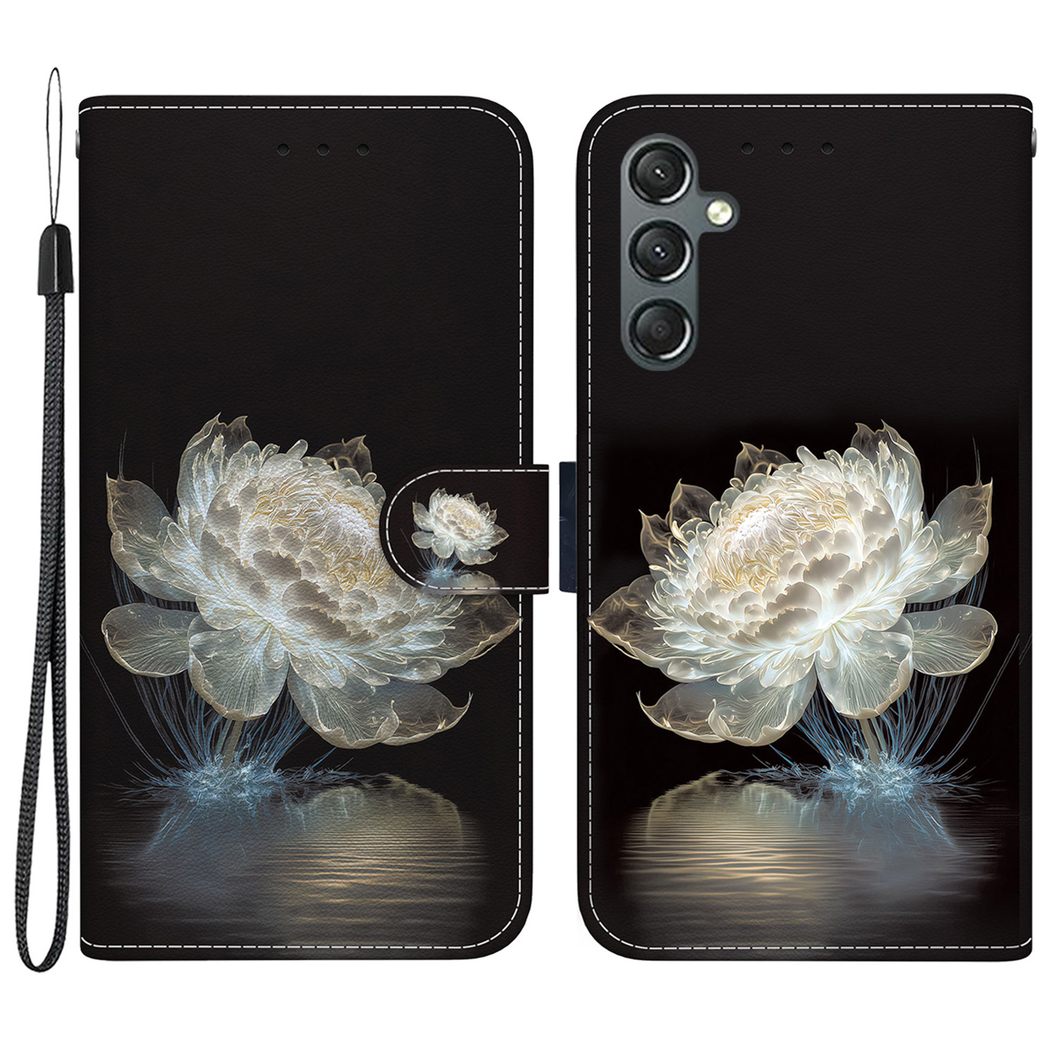 Für Samsung Galaxy A24 4G -koffer Muster PU Leder Flip Schockdelie -telefonabdeckung - Kristall Pfingstrose, Galaxy A24 4G
Für Samsung Galaxy A24 4G -koffer Muster PU Leder Flip Schockdelie -telefonabdeckung - Kristall Pfingstrose, Galaxy A24 4G
