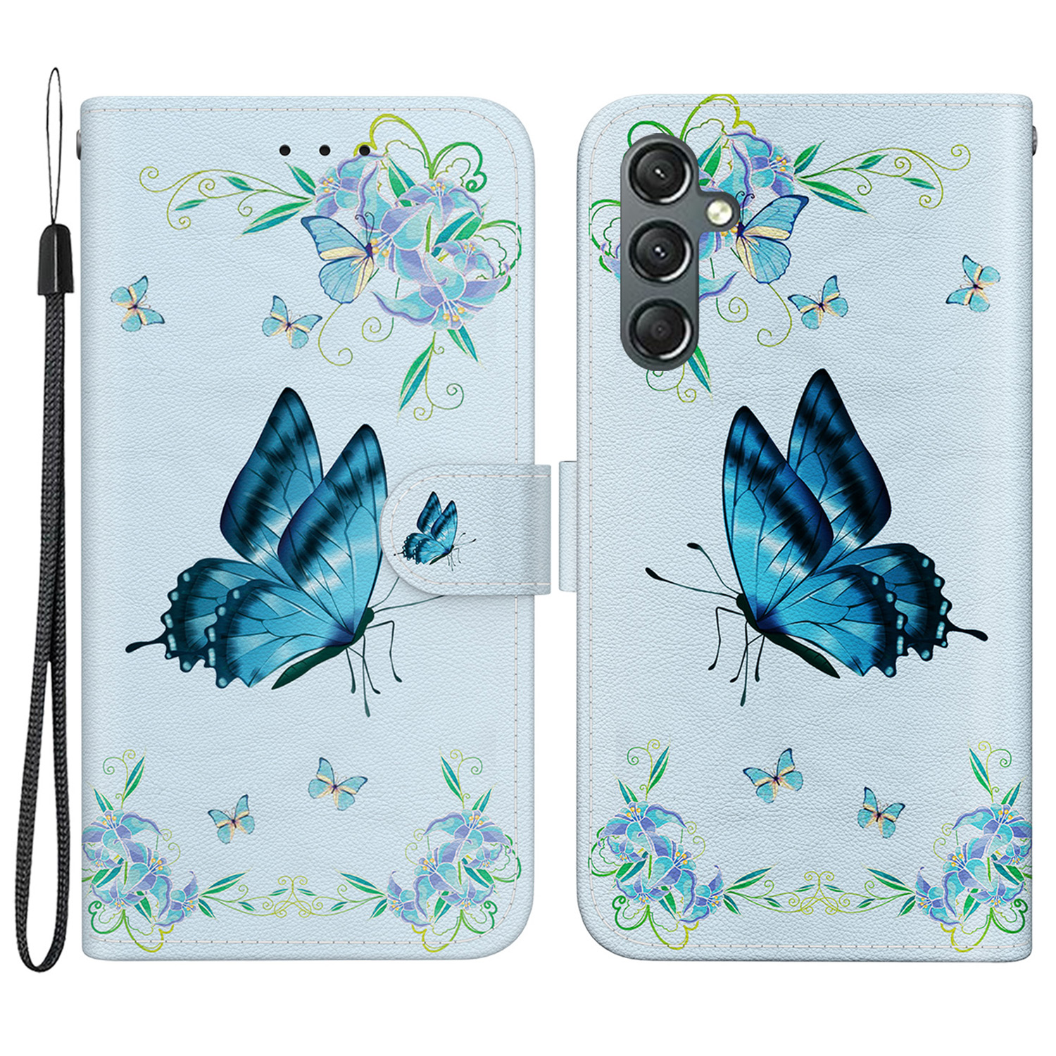 Für Samsung Galaxy A24 4G -koffer Muster PU Leder Flip Schockdelie -telefonabdeckung - Blaue Schmetterlingsblume, Galaxy A24 4G
Für Samsung Galaxy A24 4G -koffer Muster PU Leder Flip Schockdelie -telefonabdeckung - Blaue Schmetterlingsblume, Galaxy A24 4G