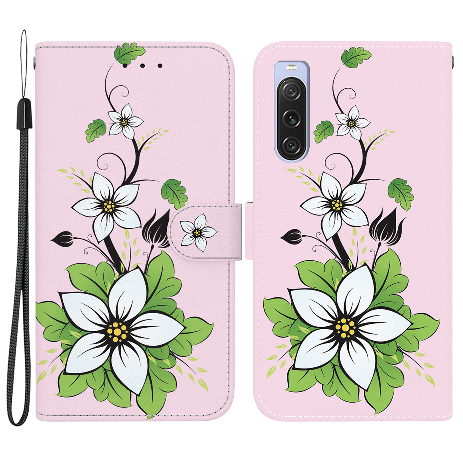 Für Sony Xperia 10 V Case Muster Gedrucktes PU -leder -schutz Telefonabdeckung - Lilie, Sony Xperia 10 V
Für Sony Xperia 10 V Case Muster Gedrucktes PU -leder -schutz Telefonabdeckung - Lilie, Sony Xperia 10 V