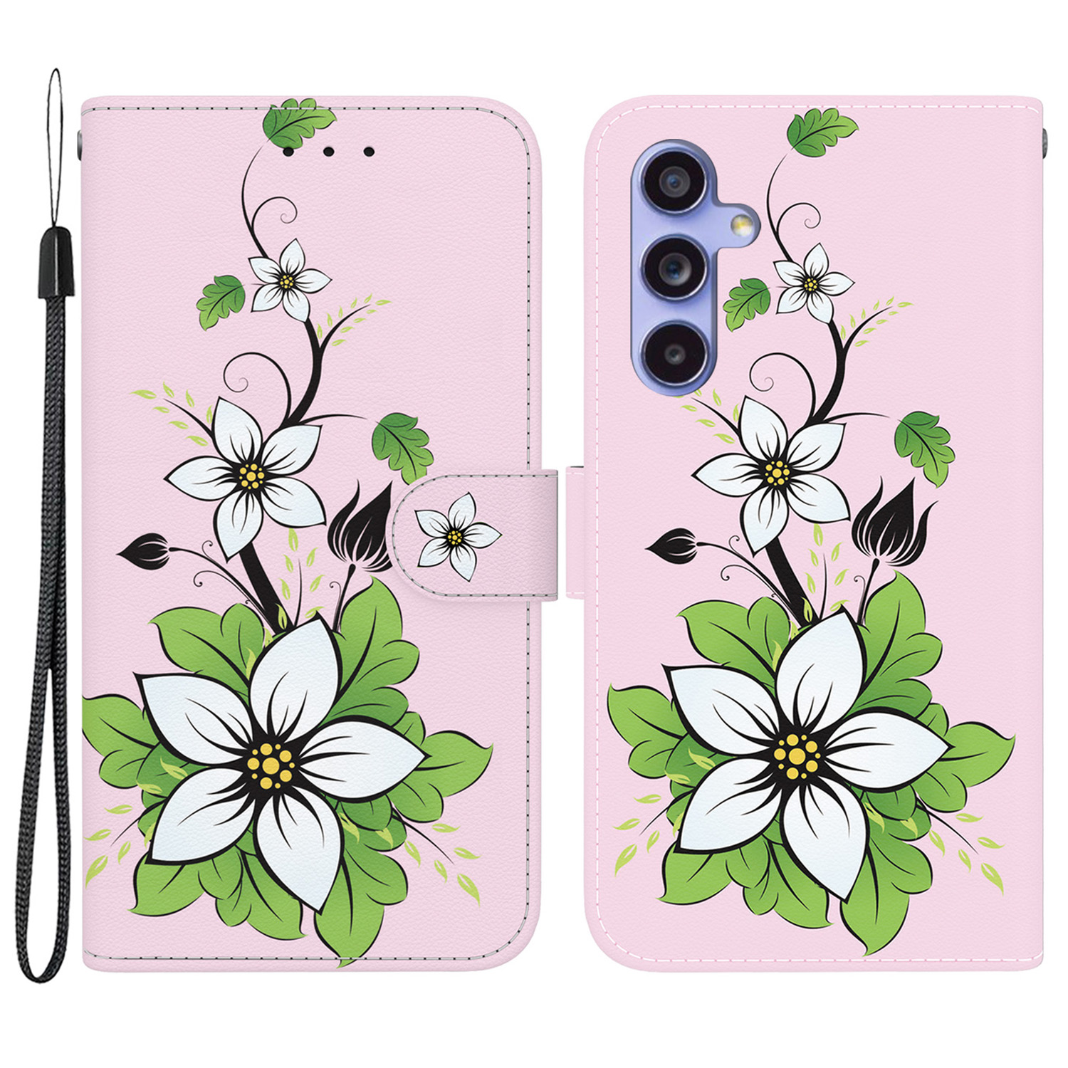 Für Samsung Galaxy S23 fe Case PU Leder Muster Drucke Folio -telefonabdeckung - Lilie, Galaxy S23 FE
Für Samsung Galaxy S23 fe Case PU Leder Muster Drucke Folio -telefonabdeckung - Lilie, Galaxy S23 FE