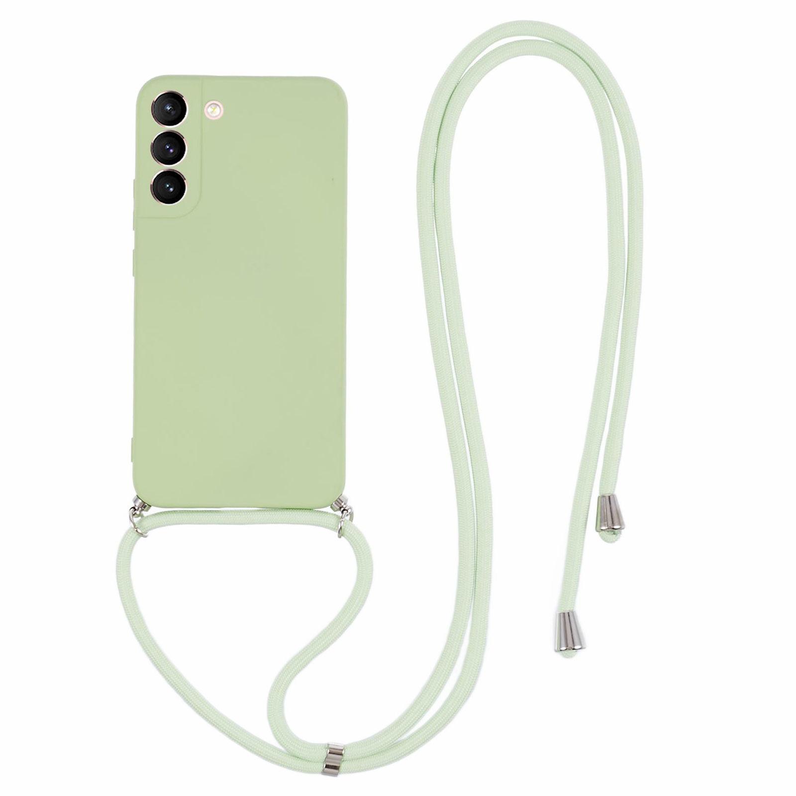 Für Samsung Galaxy S21+ 5G Hülle TPU -mobiltelefonabdeckung Mit Langem Lanyard - Matcha Green, Galaxy S21+ 5G
Für Samsung Galaxy S21+ 5G Hülle TPU -mobiltelefonabdeckung Mit Langem Lanyard - Matcha Green, Galaxy S21+ 5G