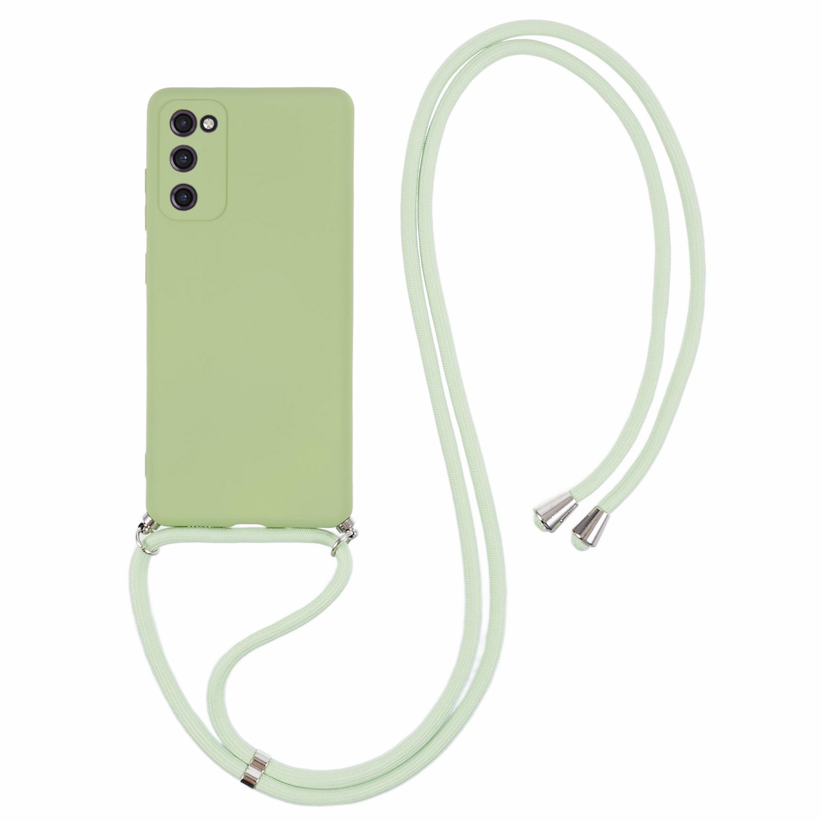 Für Samsung Galaxy S20 fe / fe 5g / S20 Lite / S20 fe 2022 Fall Gummierte TPU -abdeckung Mit Langem Lanyard - Matcha Green, Galaxy S20 FE 5G
Für Samsung Galaxy S20 fe / fe 5g / S20 Lite / S20 fe 2022 Fall Gummierte TPU -abdeckung Mit Langem Lanyard - Matcha Green, Galaxy S20 FE 5G