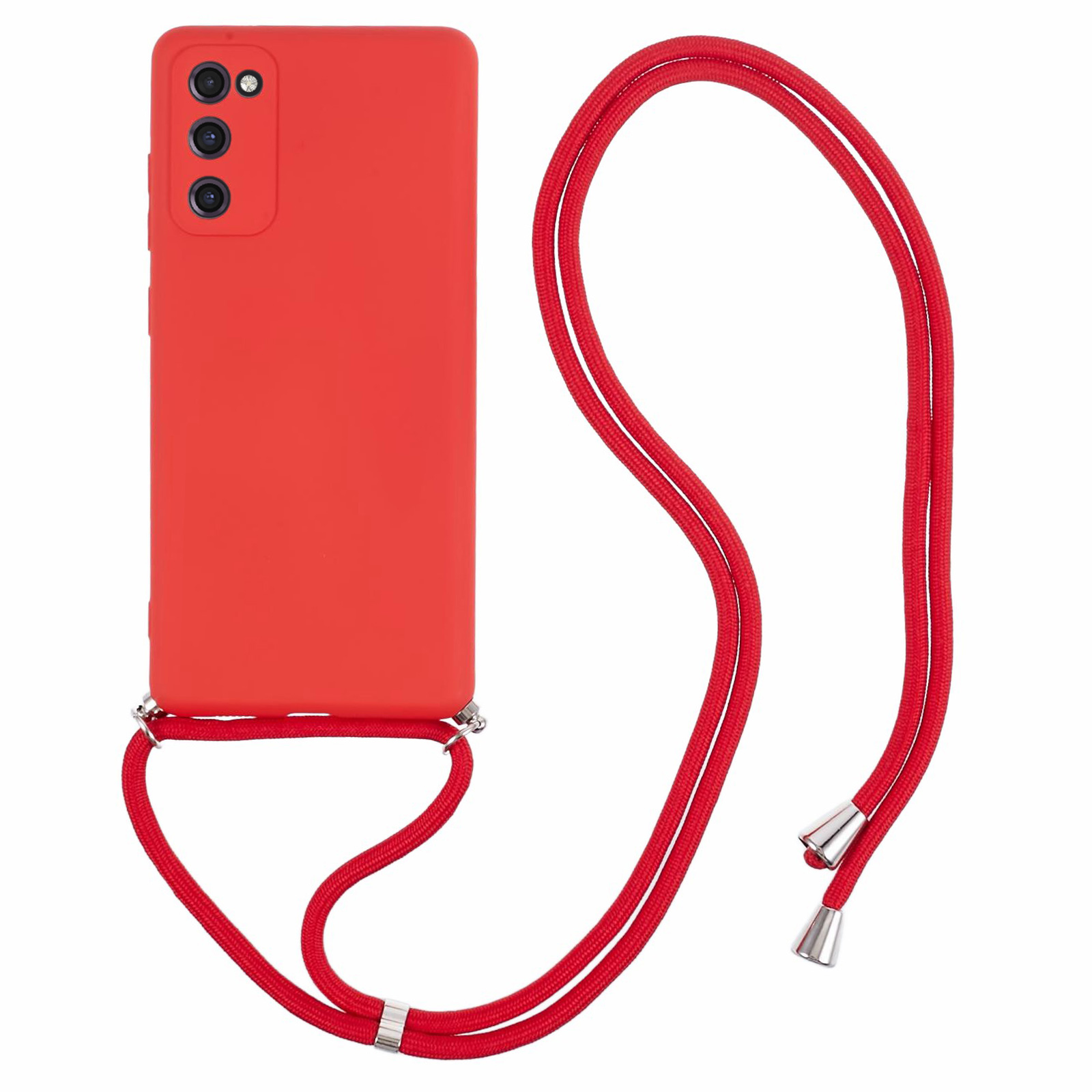 Für Samsung Galaxy S20 fe / fe 5g / S20 Lite / S20 fe 2022 Fall Gummierte TPU -abdeckung Mit Langem Lanyard - Rot, Galaxy S20 FE 5G
Für Samsung Galaxy S20 fe / fe 5g / S20 Lite / S20 fe 2022 Fall Gummierte TPU -abdeckung Mit Langem Lanyard - Rot, Galaxy S20 FE 5G