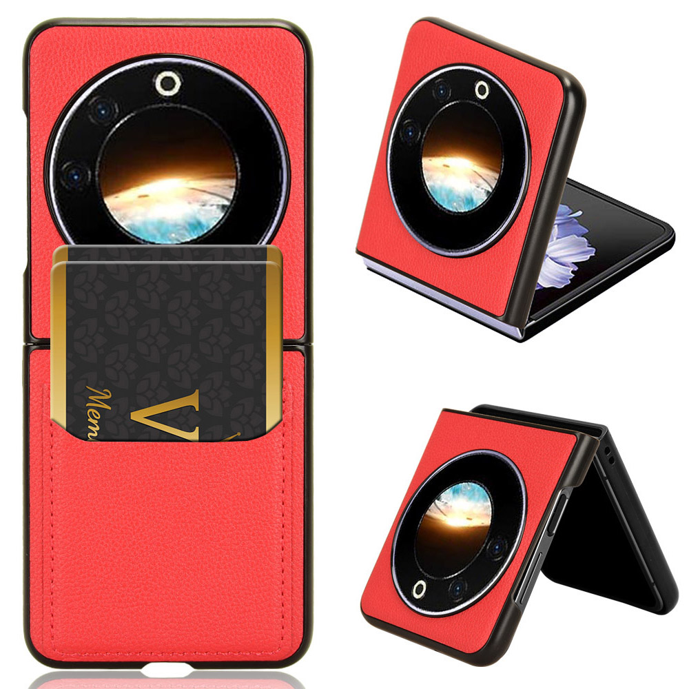 Für Tecno Phantom V Flip Case PU Leder+pc -telefonabdeckung Mit Kartenhalter - Rot, Tecno Phantom V Flip
Für Tecno Phantom V Flip Case PU Leder+pc -telefonabdeckung Mit Kartenhalter - Rot, Tecno Phantom V Flip